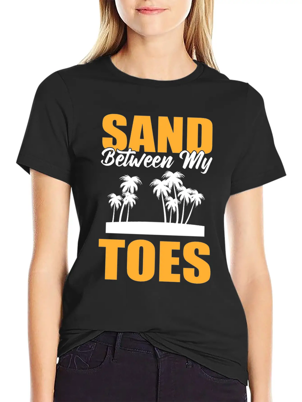 Sand Between My Toes Tourist Stylish Everyday T-Shirt – Unisex Basic Cotton Tee