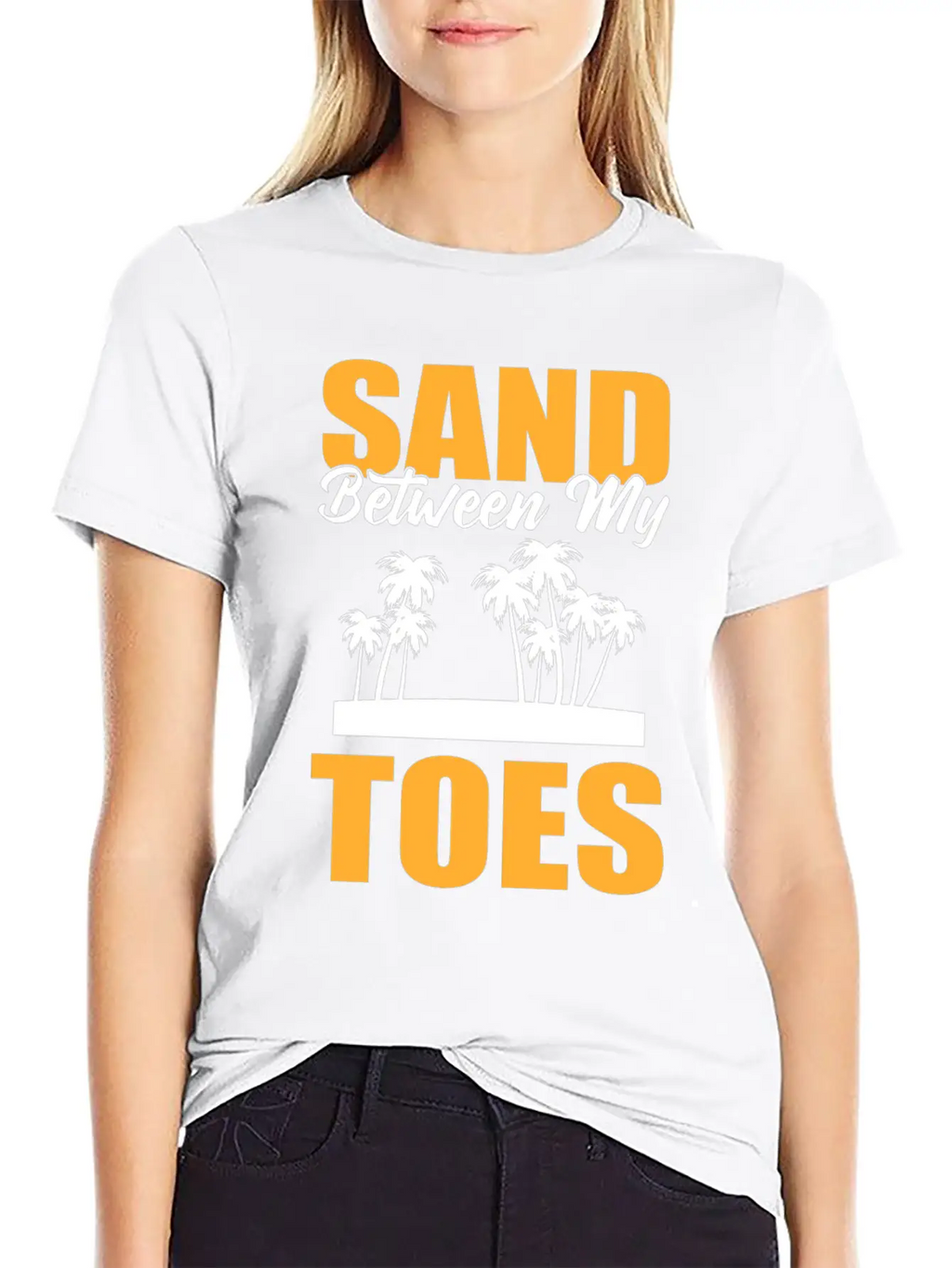 Sand Between My Toes Tourist Stylish Everyday T-Shirt – Unisex Basic Cotton Tee