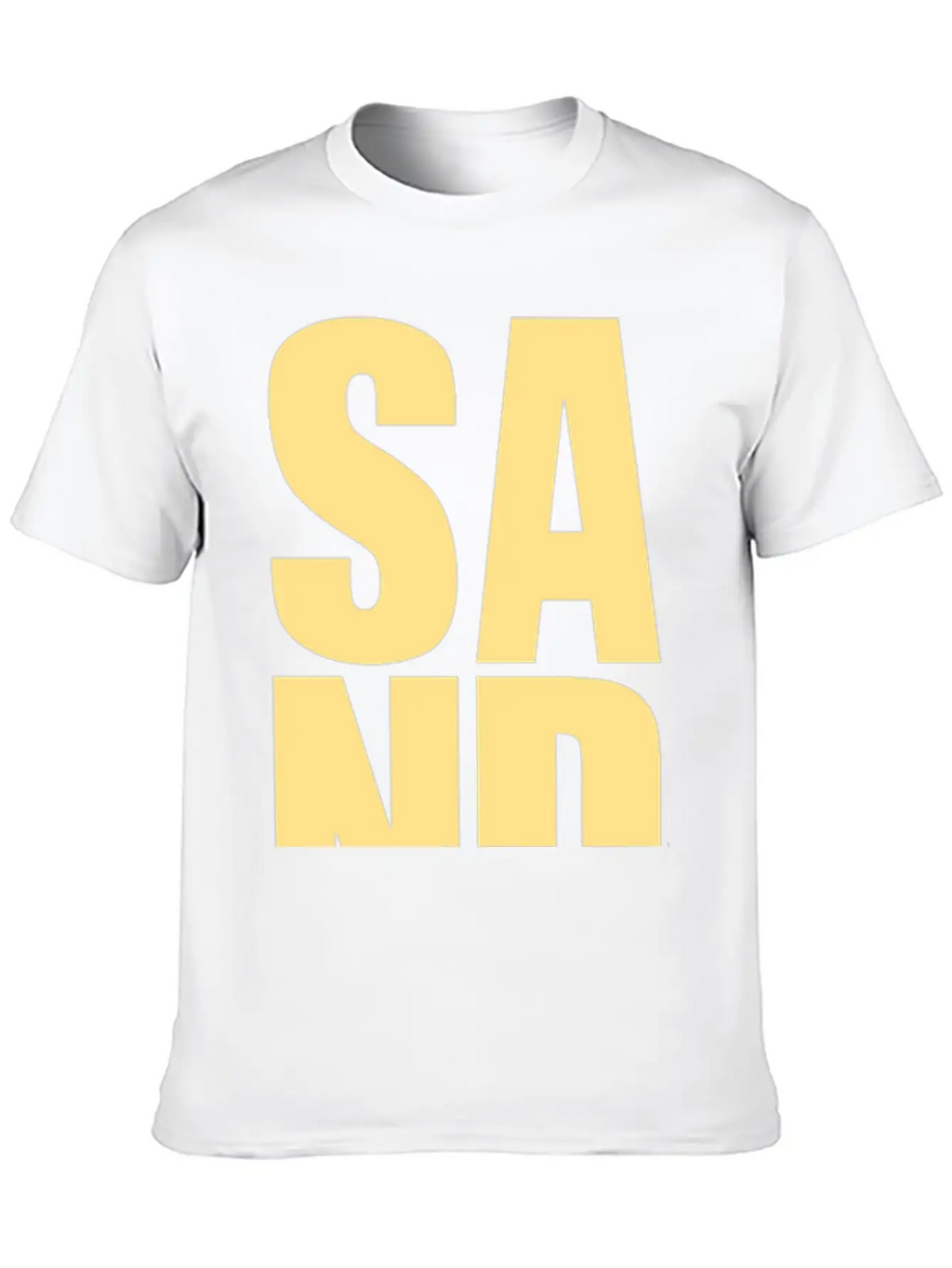 SAND DUNES Basic Graphic T-Shirt – Daily Comfort In Soft Cotton