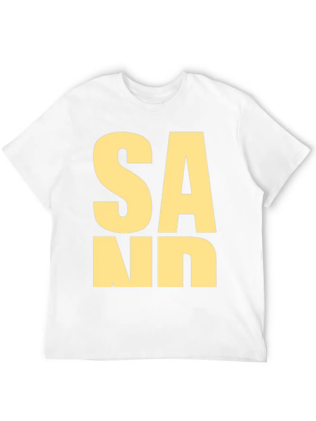 SAND DUNES Basic Graphic T-Shirt – Daily Comfort In Soft Cotton