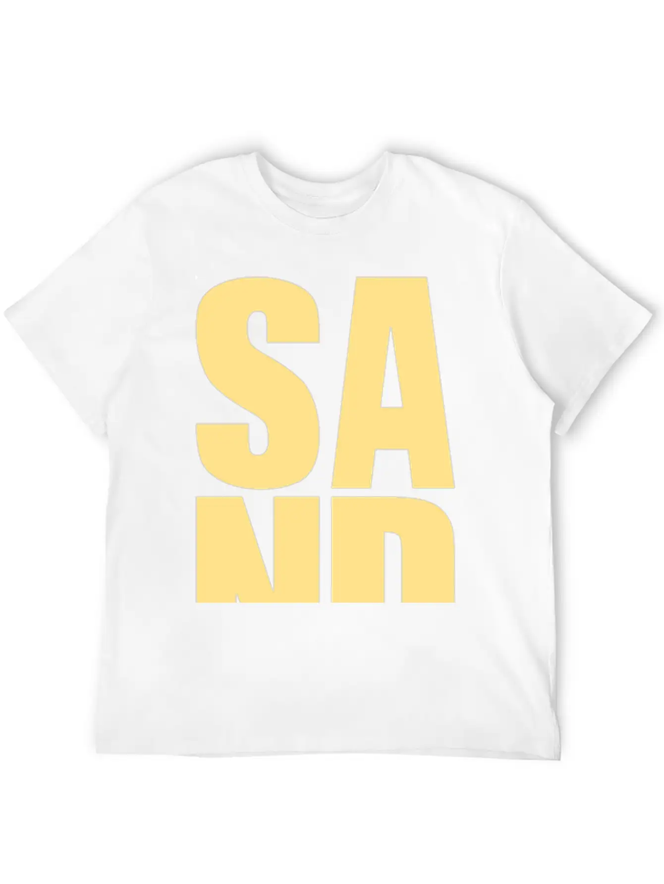 SAND DUNES Basic Graphic T-Shirt – Daily Comfort In Soft Cotton