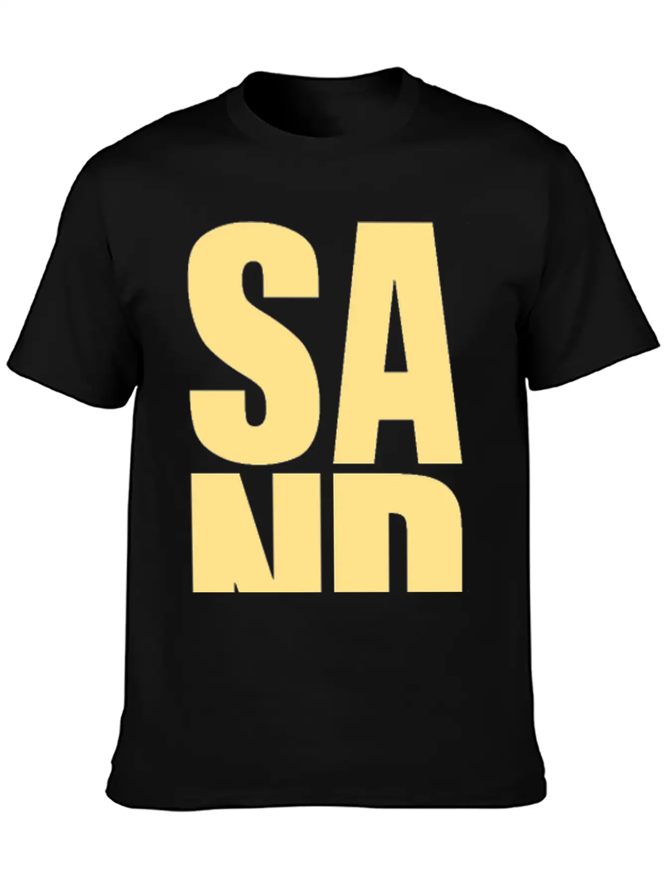 SAND DUNES Basic Graphic T-Shirt – Daily Comfort In Soft Cotton