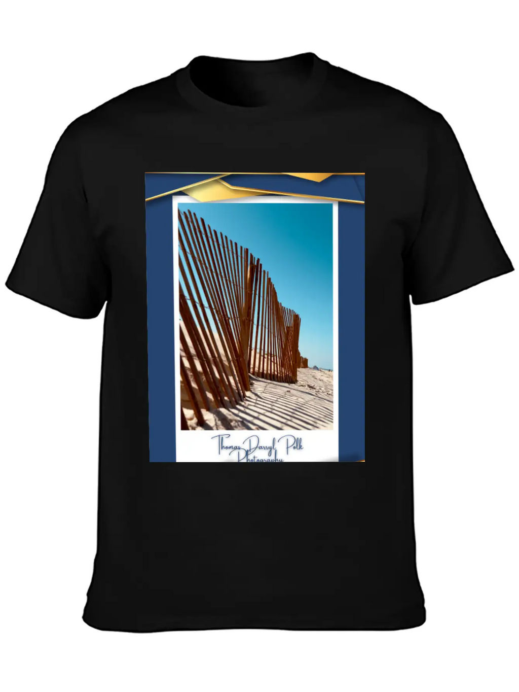 Sand Fence "Coffee, Tea, And Captured Memories." Unisex Casual T-Shirt – Clean Design For Daily Comfort