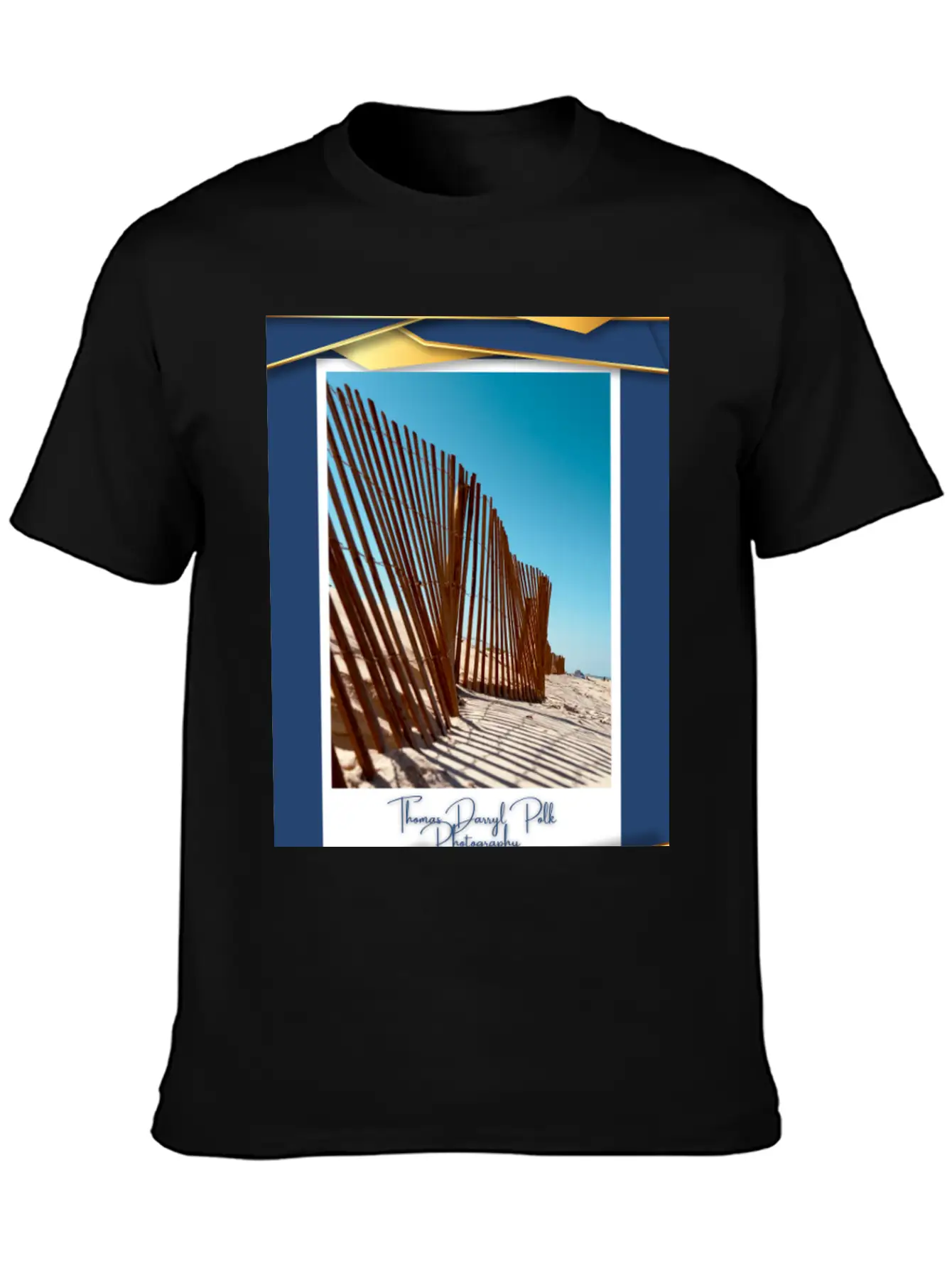 Sand Fence "Coffee, Tea, And Captured Memories." Unisex Casual T-Shirt – Clean Design For Daily Comfort