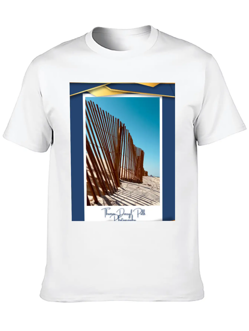 Sand Fence "Coffee, Tea, And Captured Memories." Unisex Casual T-Shirt – Clean Design For Daily Comfort