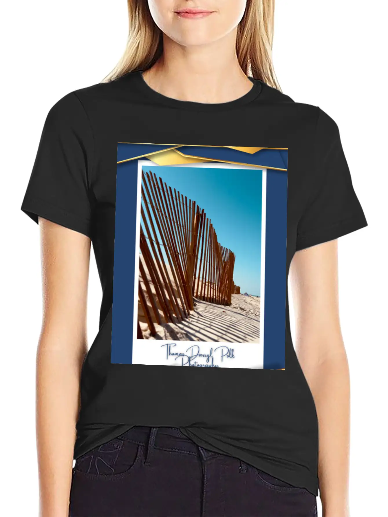Sand Fence "Coffee, Tea, And Captured Memories." Unisex Casual T-Shirt – Clean Design For Daily Comfort