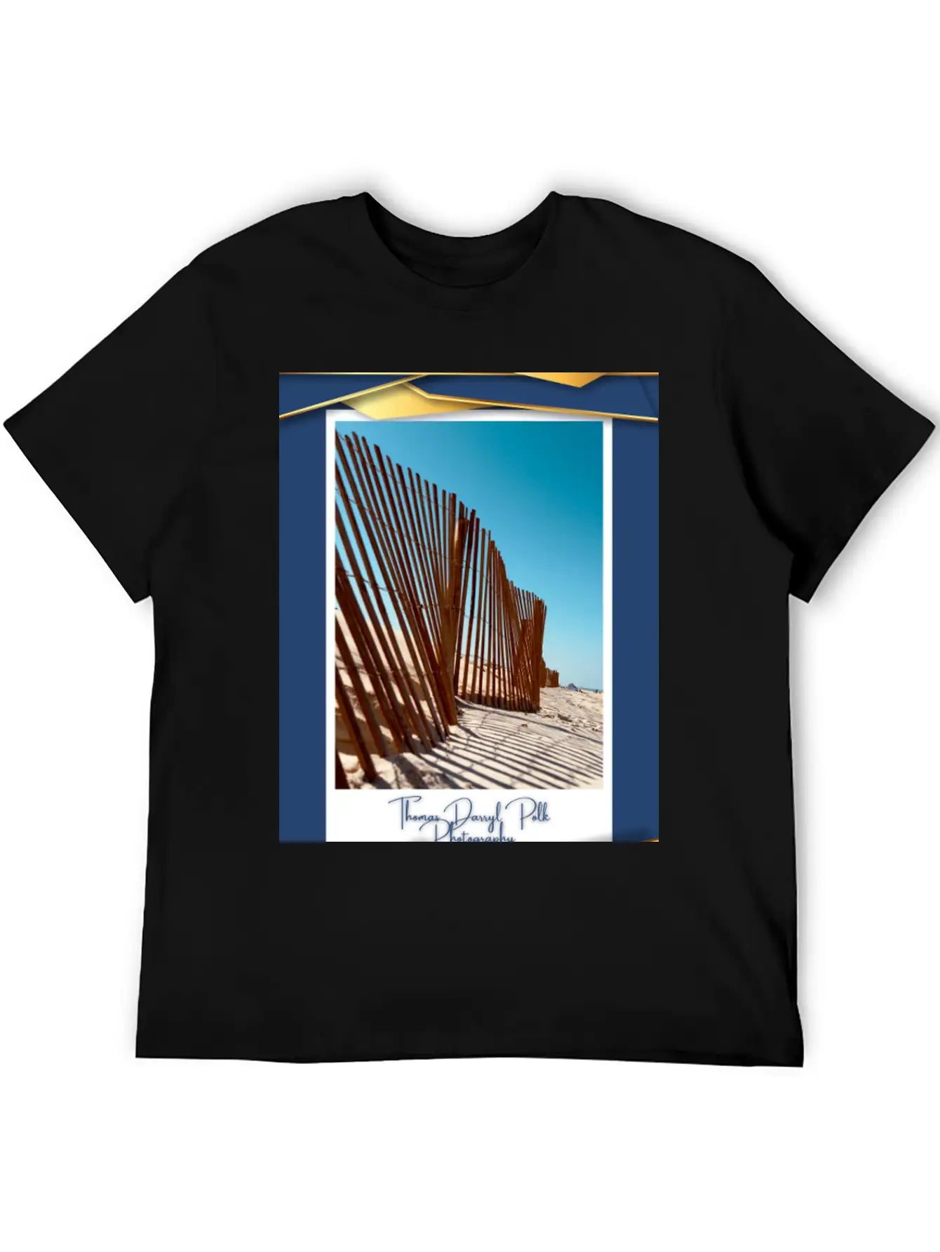Sand Fence "Coffee, Tea, And Captured Memories." Unisex Casual T-Shirt – Clean Design For Daily Comfort