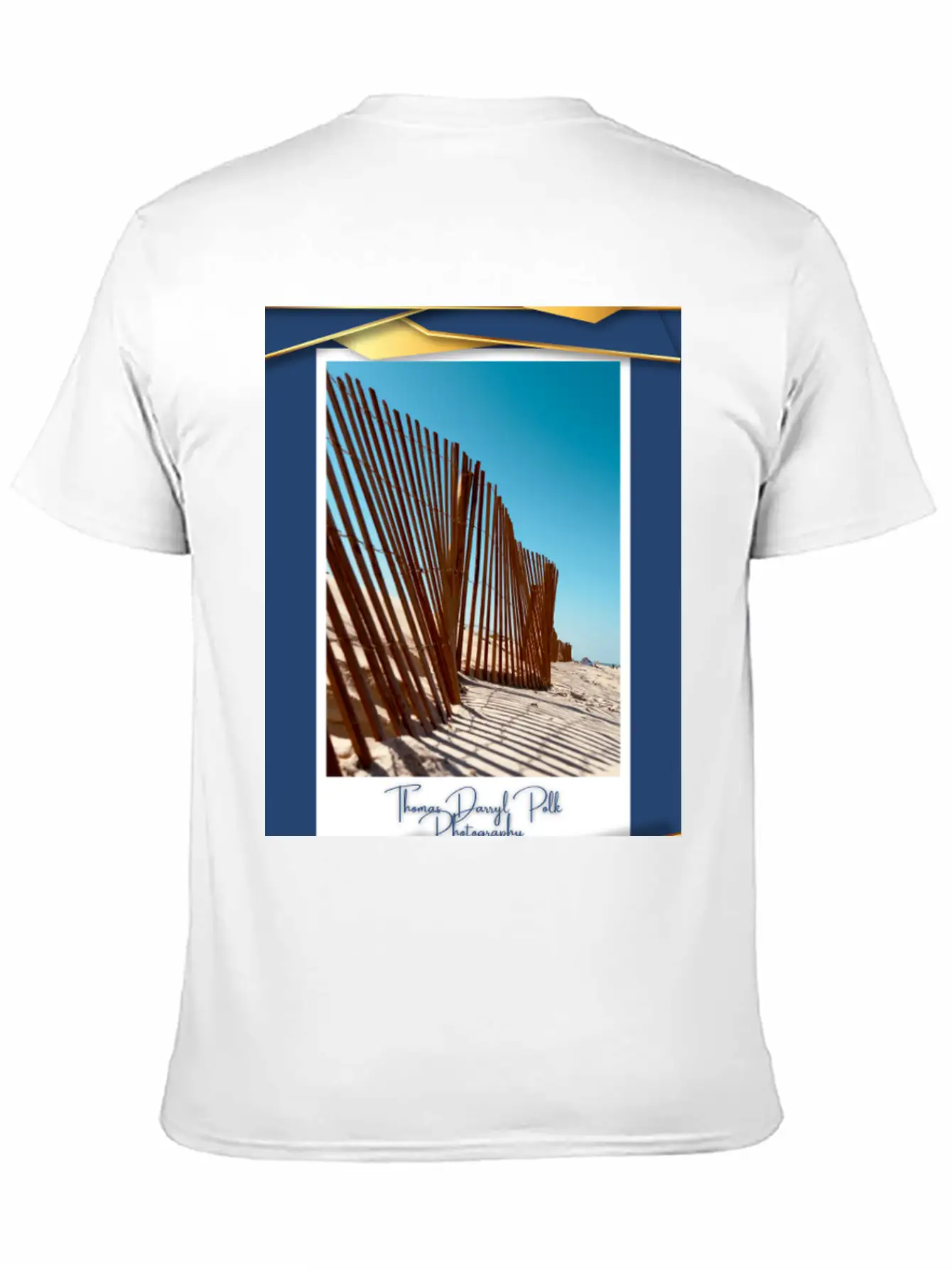 Sand Fence "Coffee, Tea, And Captured Memories." Unisex Casual T-Shirt – Clean Design For Daily Comfort