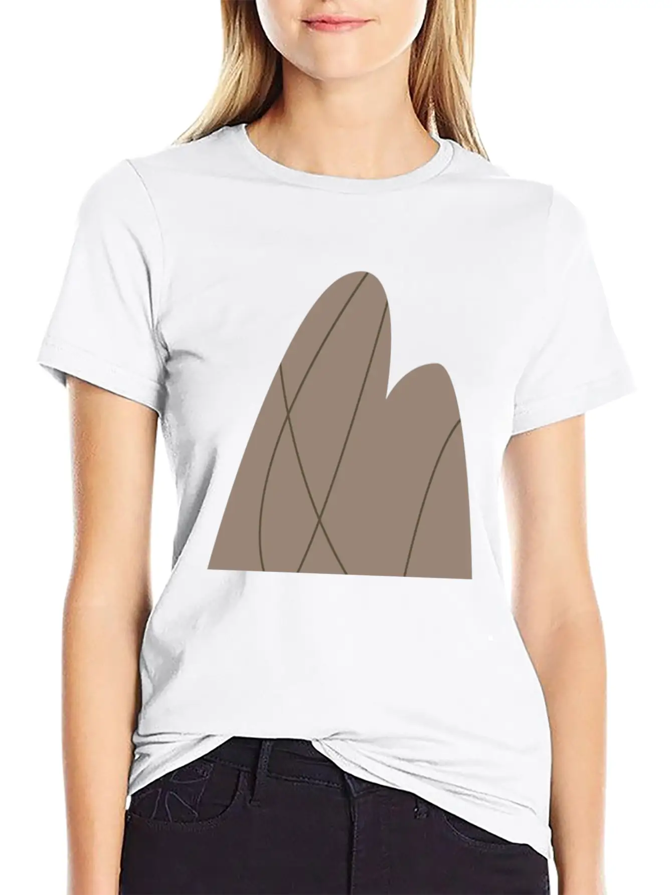 Sand Mountain Timeless Short Sleeve Tee – Comfy And Minimalist Design