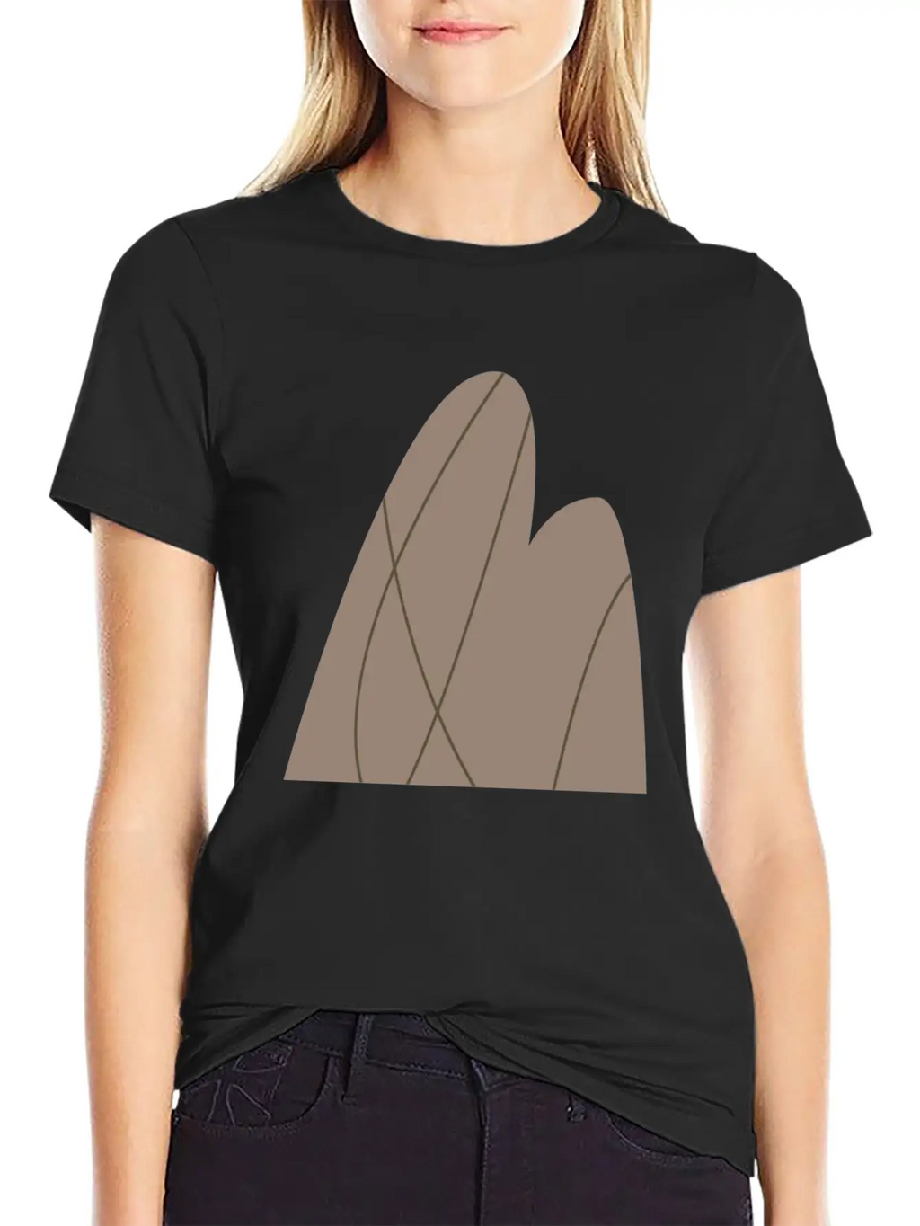 Sand Mountain Timeless Short Sleeve Tee – Comfy And Minimalist Design