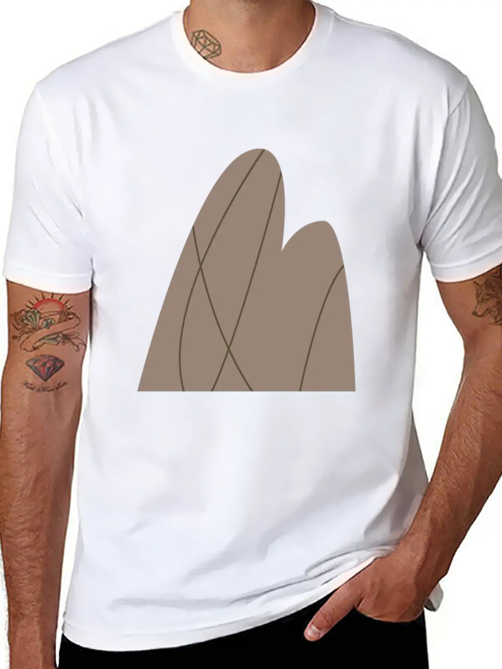 Sand Mountain Timeless Short Sleeve Tee – Comfy And Minimalist Design