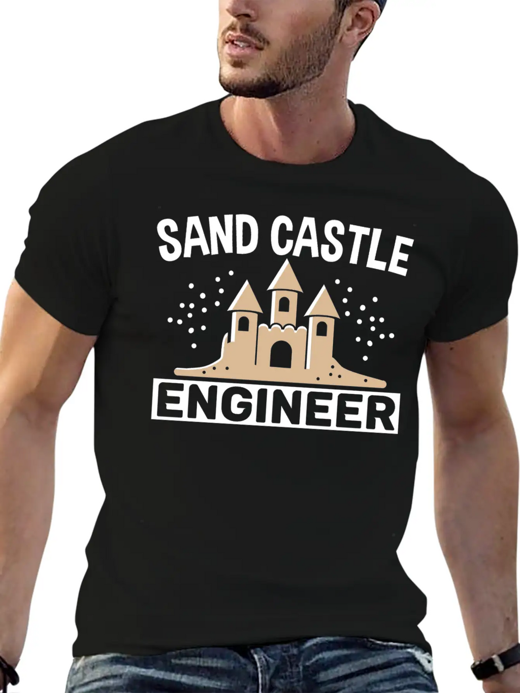 Sand Painting Breathable Graphic T-Shirt – Perfect For Casual Days