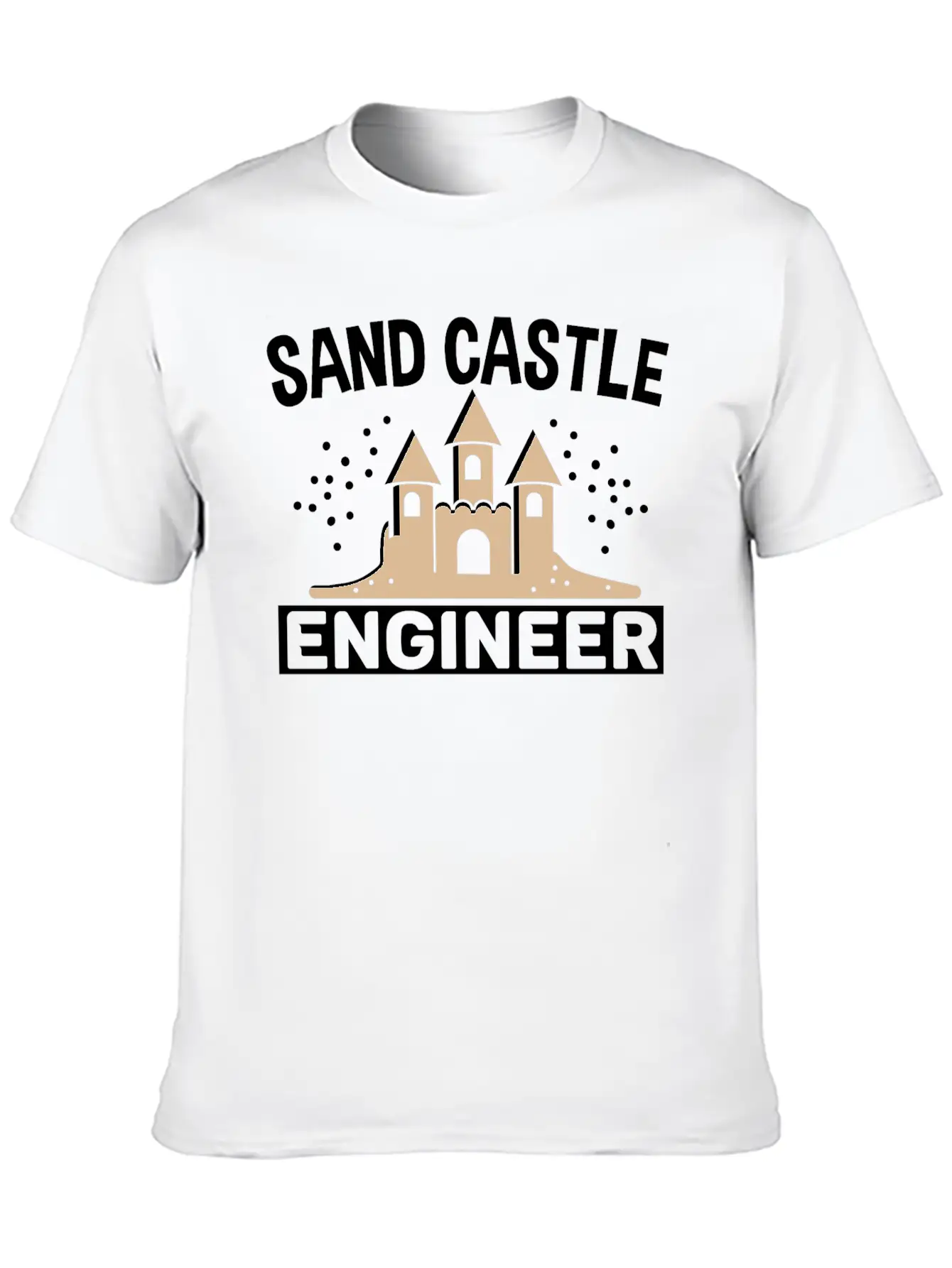 Sand Painting Breathable Graphic T-Shirt – Perfect For Casual Days