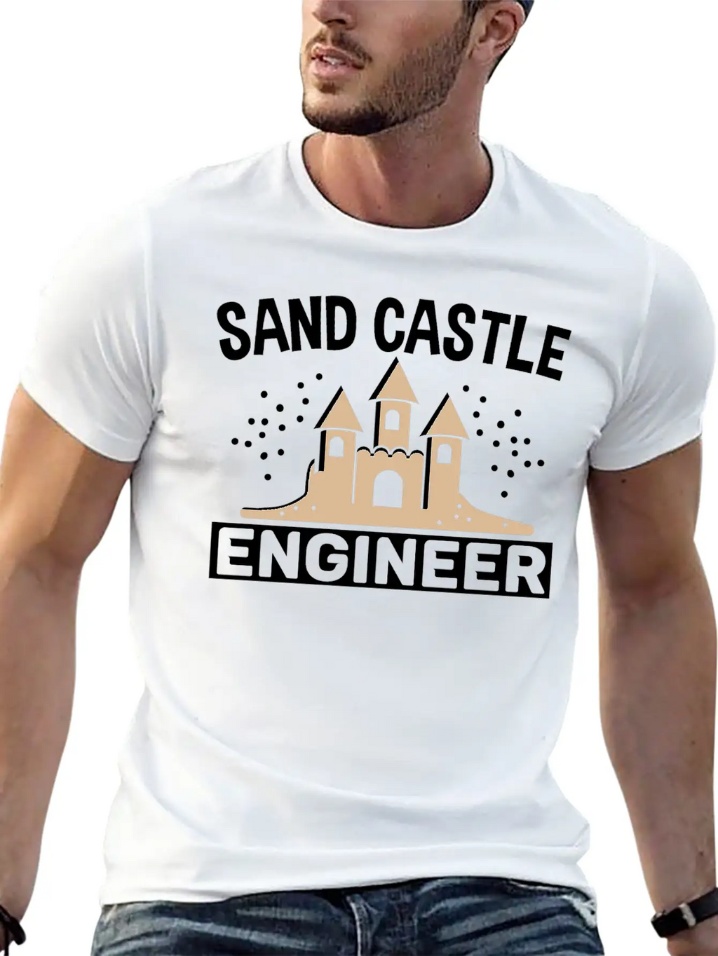 Sand Painting Breathable Graphic T-Shirt – Perfect For Casual Days