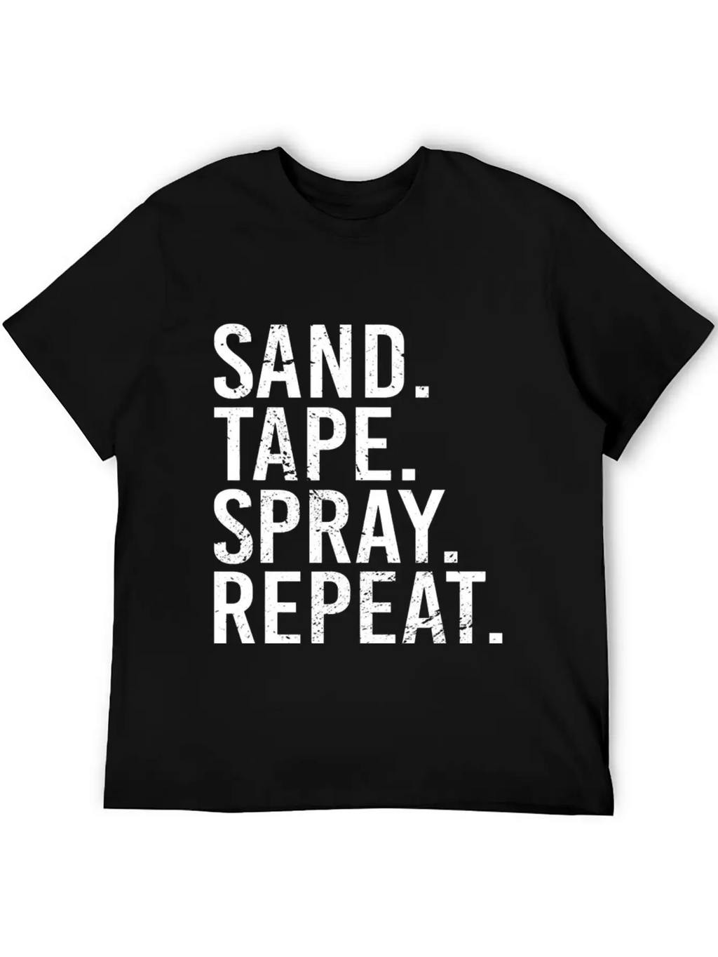 Sand Tape Spray Repeat Auto Body Painter Automotiv Classic Cotton Tee – Unisex Comfort For Any Season