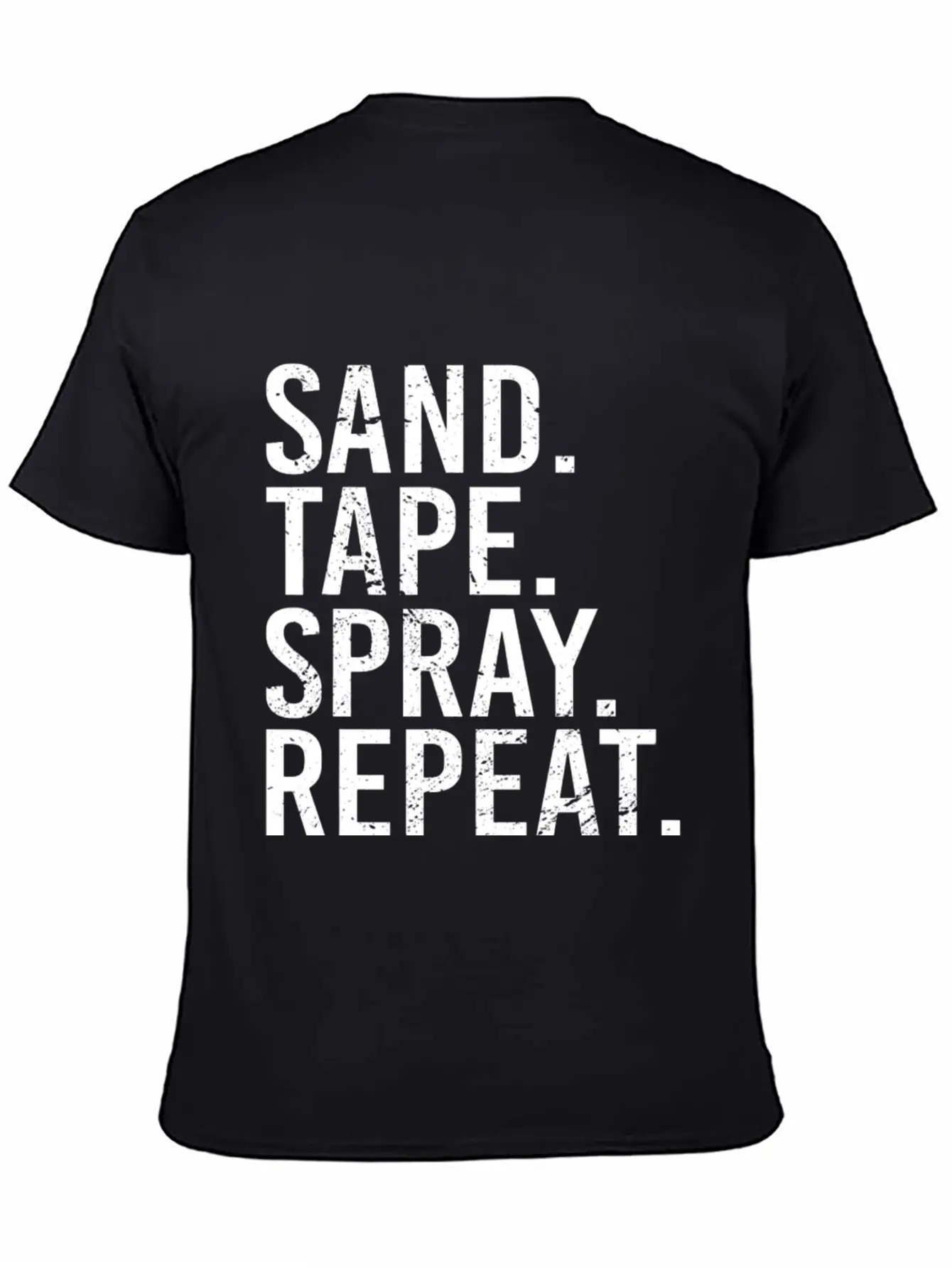 Sand Tape Spray Repeat Auto Body Painter Automotiv Classic Cotton Tee – Unisex Comfort For Any Season