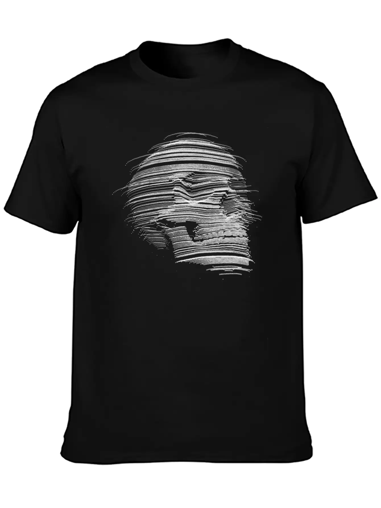 Sandy Skull Classic Cotton Tee – Unisex Comfort For Any Season