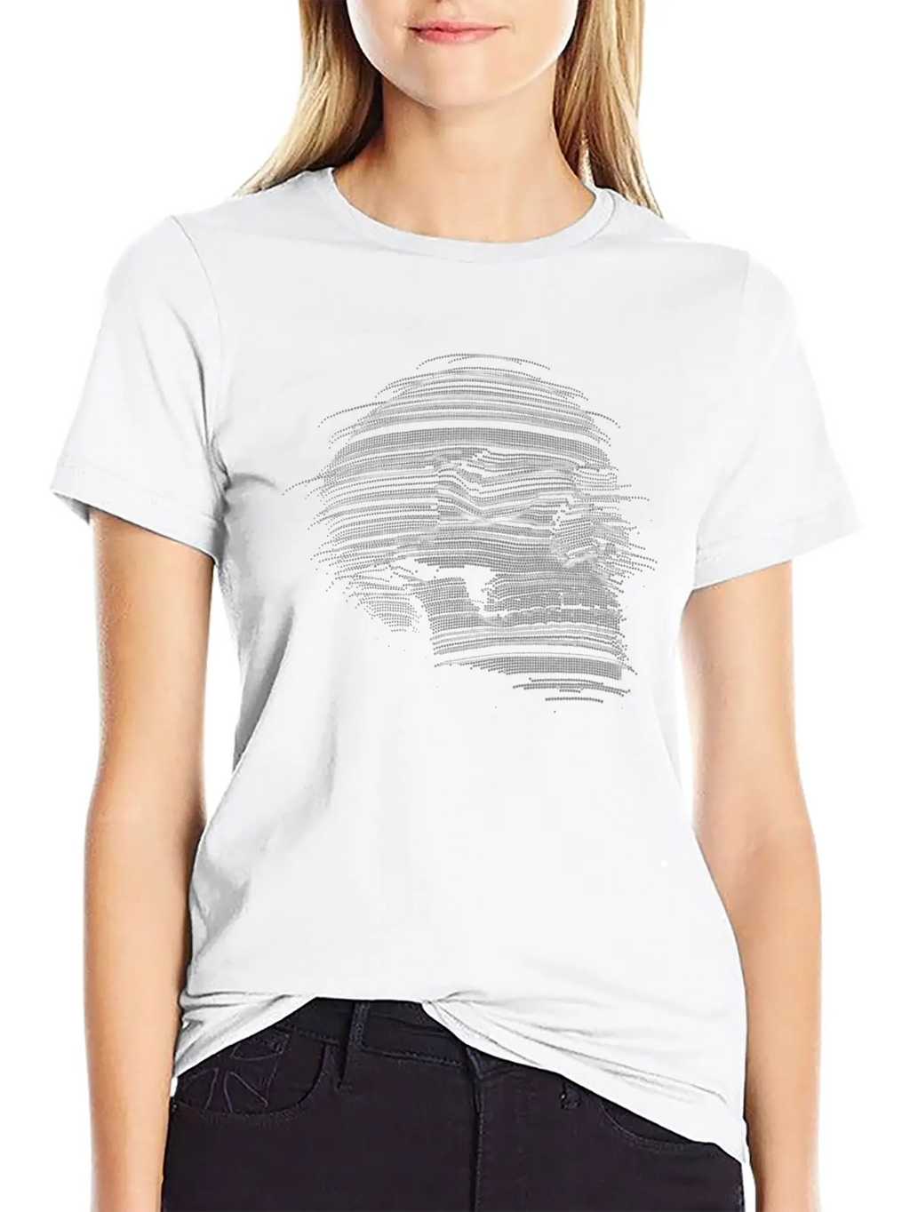Sandy Skull Classic Cotton Tee – Unisex Comfort For Any Season