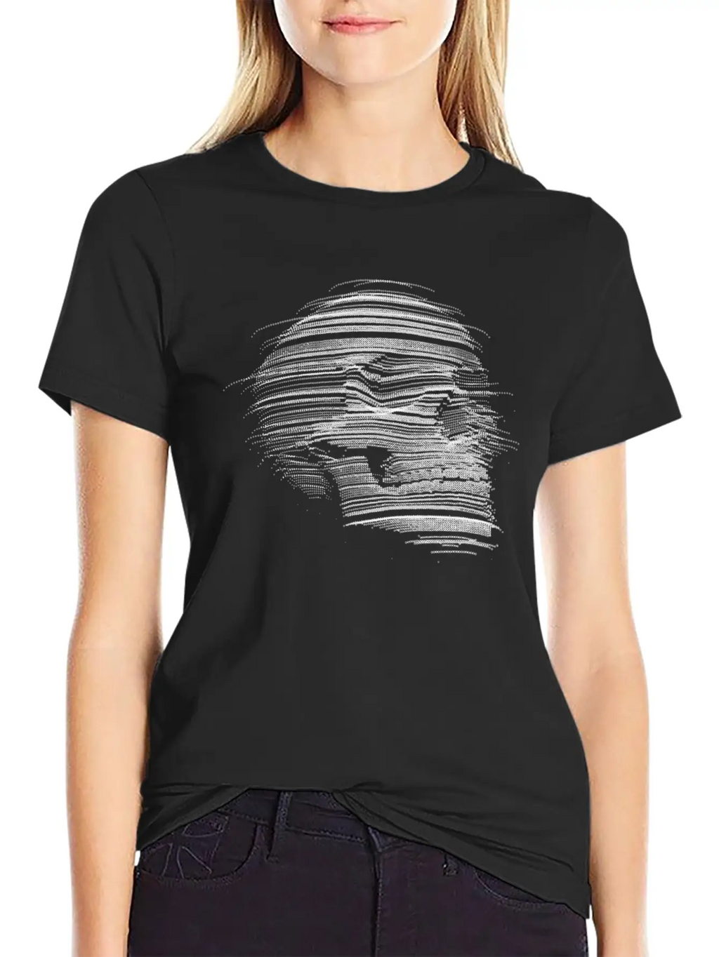 Sandy Skull Classic Cotton Tee – Unisex Comfort For Any Season