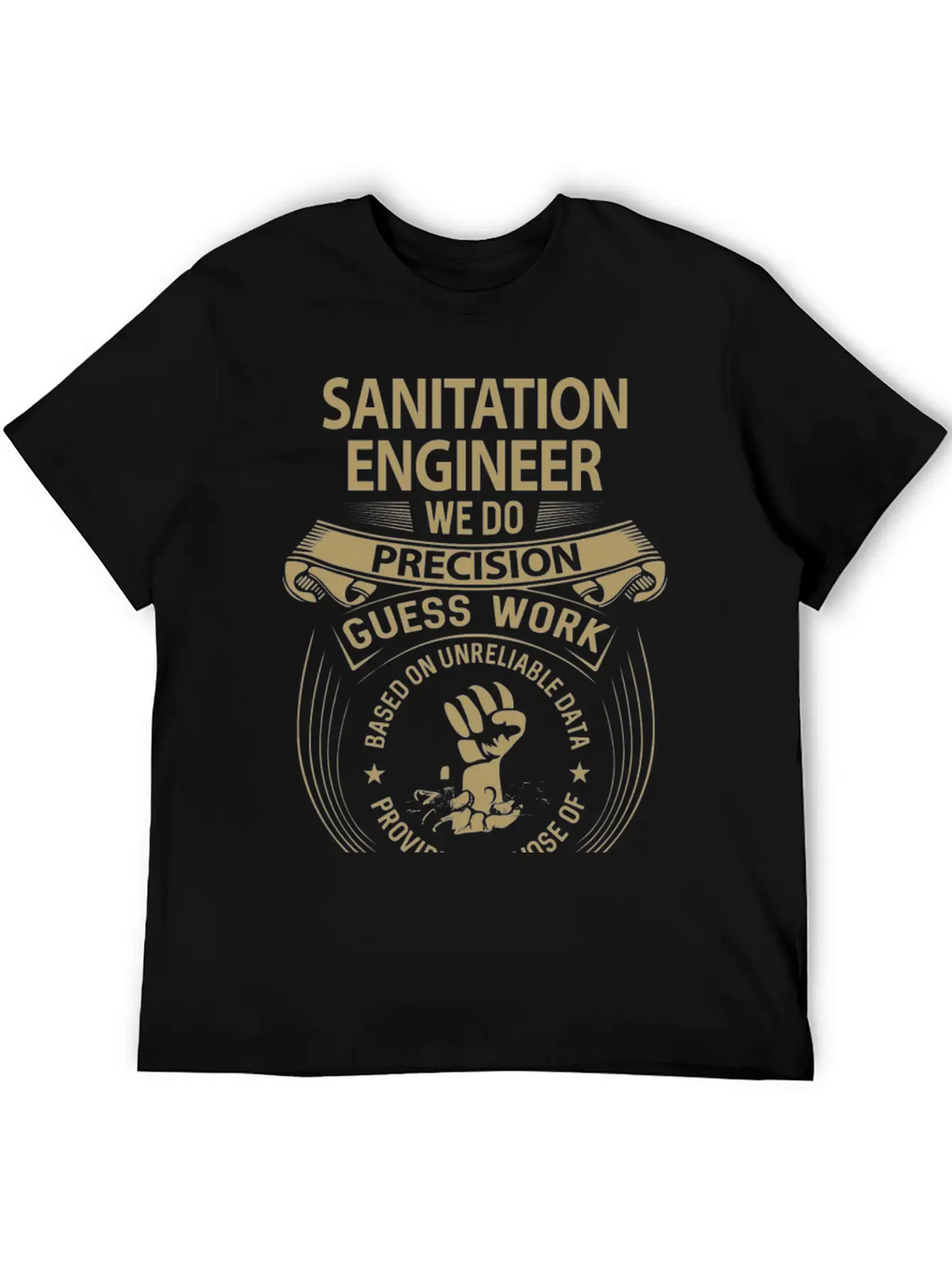 Sanitation Engineer T Shirt - We Do Precision Gift Timeless Short Sleeve Tee – Comfy And Minimalist Design