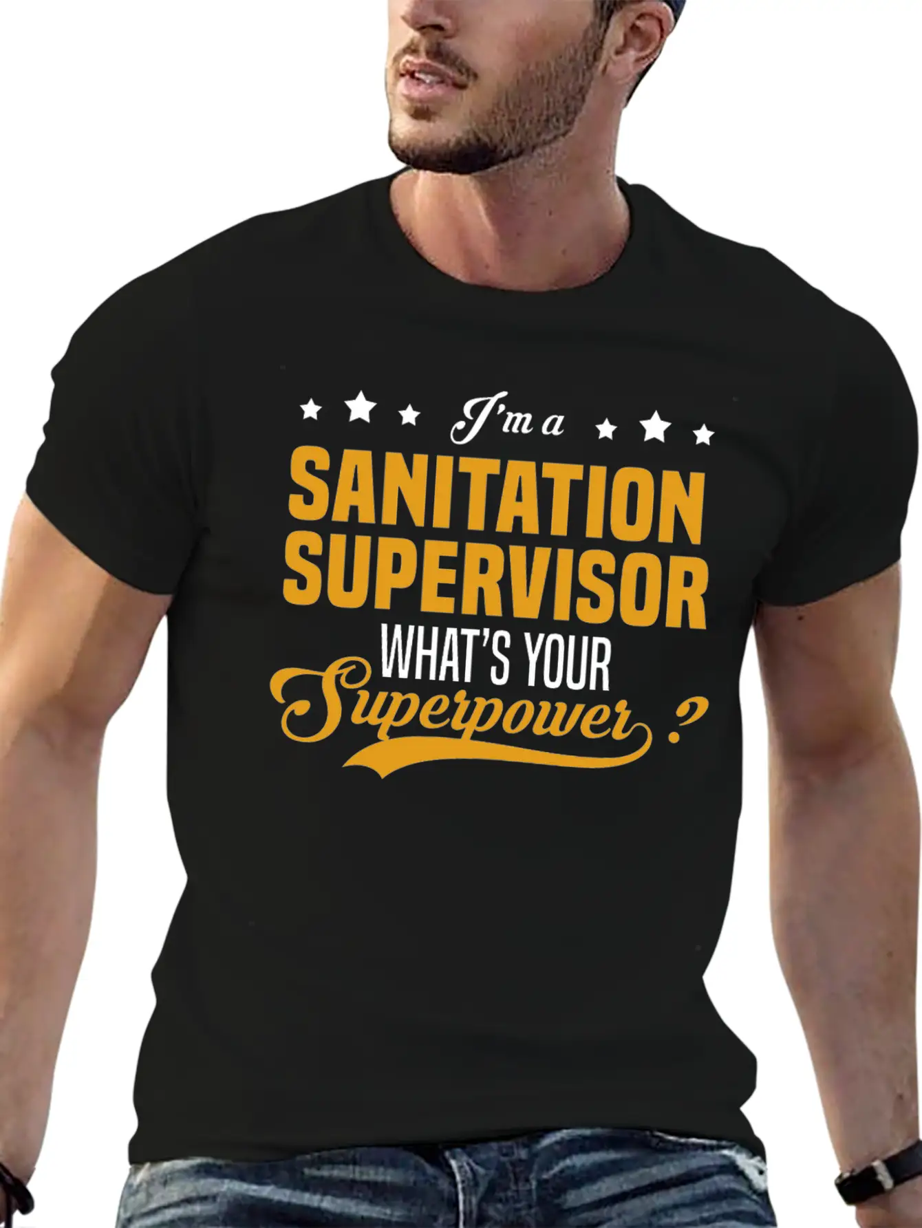 Sanitation Supervisor Essential Cotton Tee For Daily Outfits – Unisex Style
