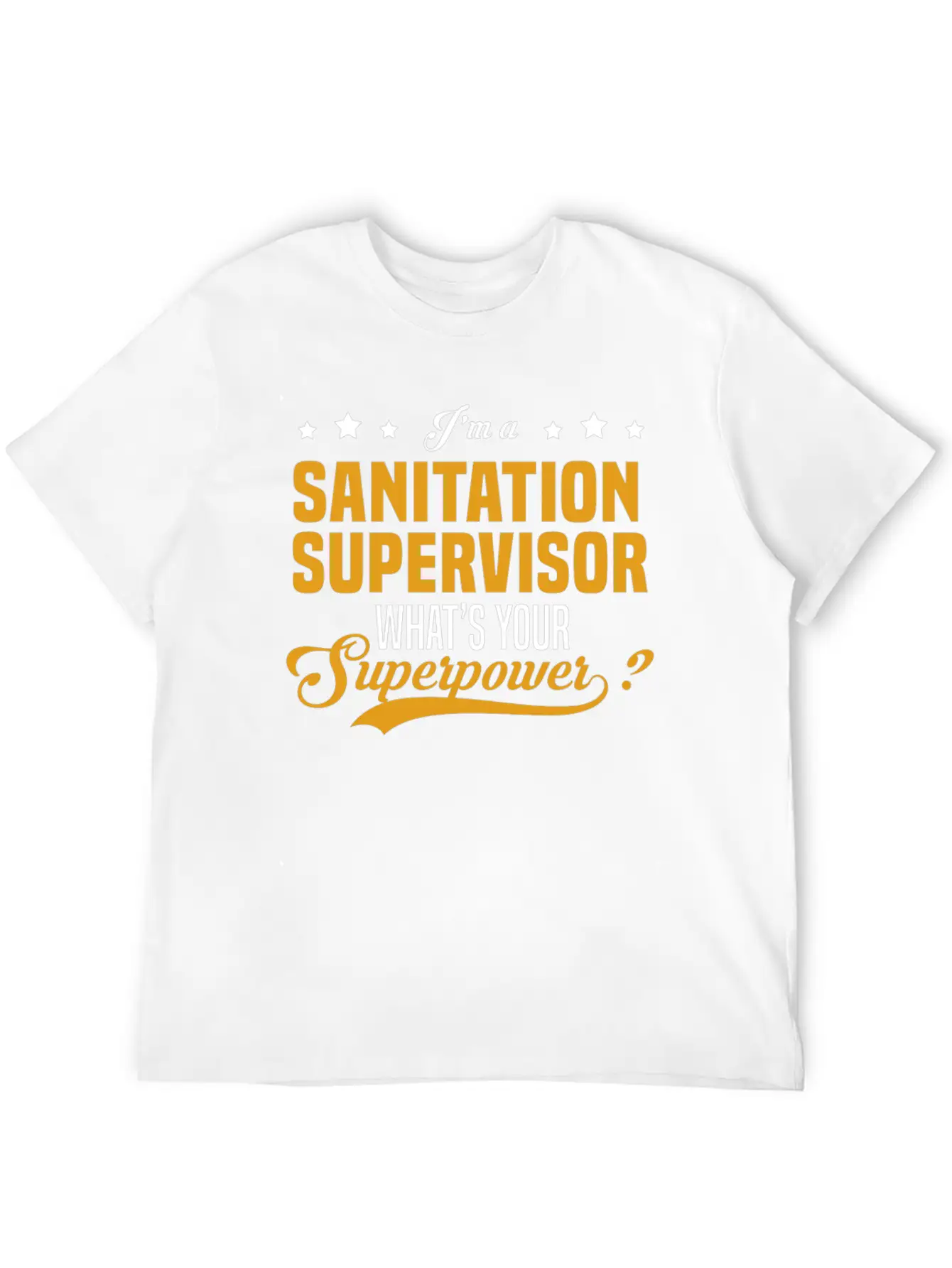Sanitation Supervisor Essential Cotton Tee For Daily Outfits – Unisex Style