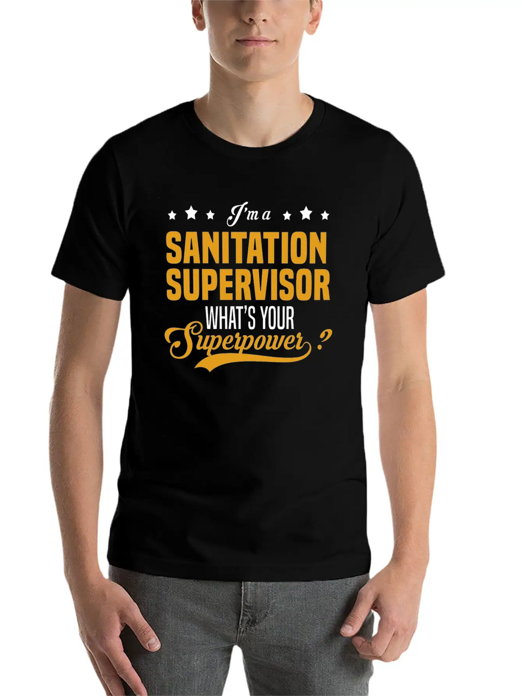 Sanitation Supervisor Essential Cotton Tee For Daily Outfits – Unisex Style