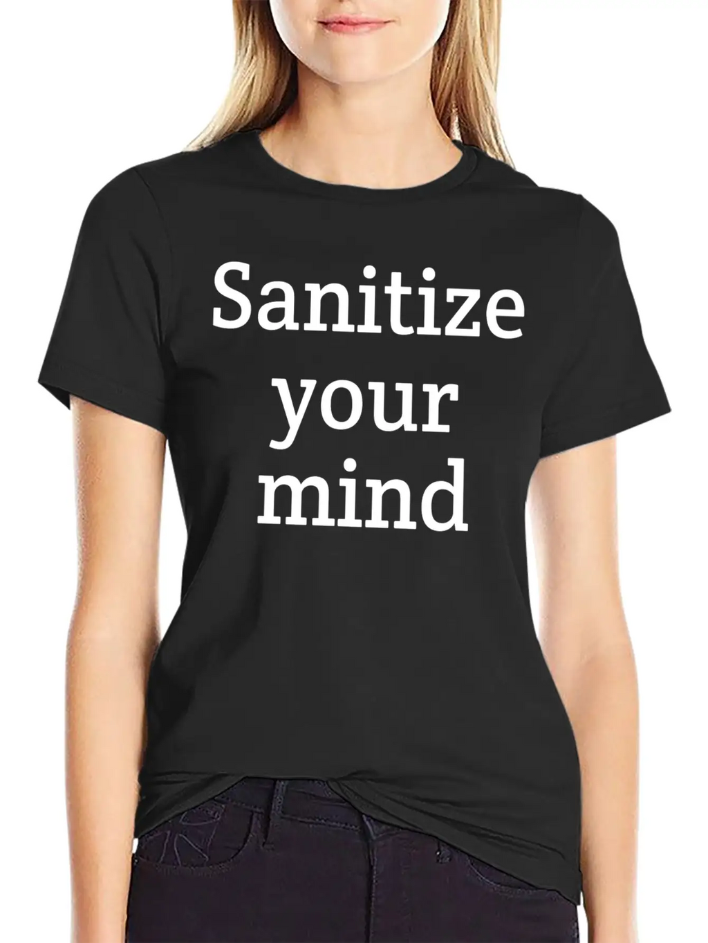 Sanitize Your Mind | Funny | Quarantine Relaxed Everyday Tee – Lightweight And Durable Cotton