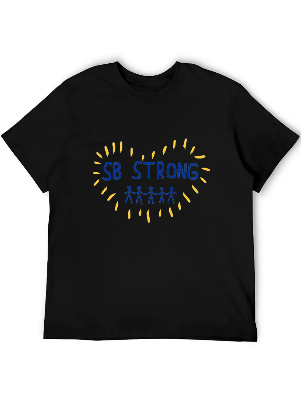 SANTA BARBARA STRONG Essential Cotton Tee For Daily Outfits – Unisex Style