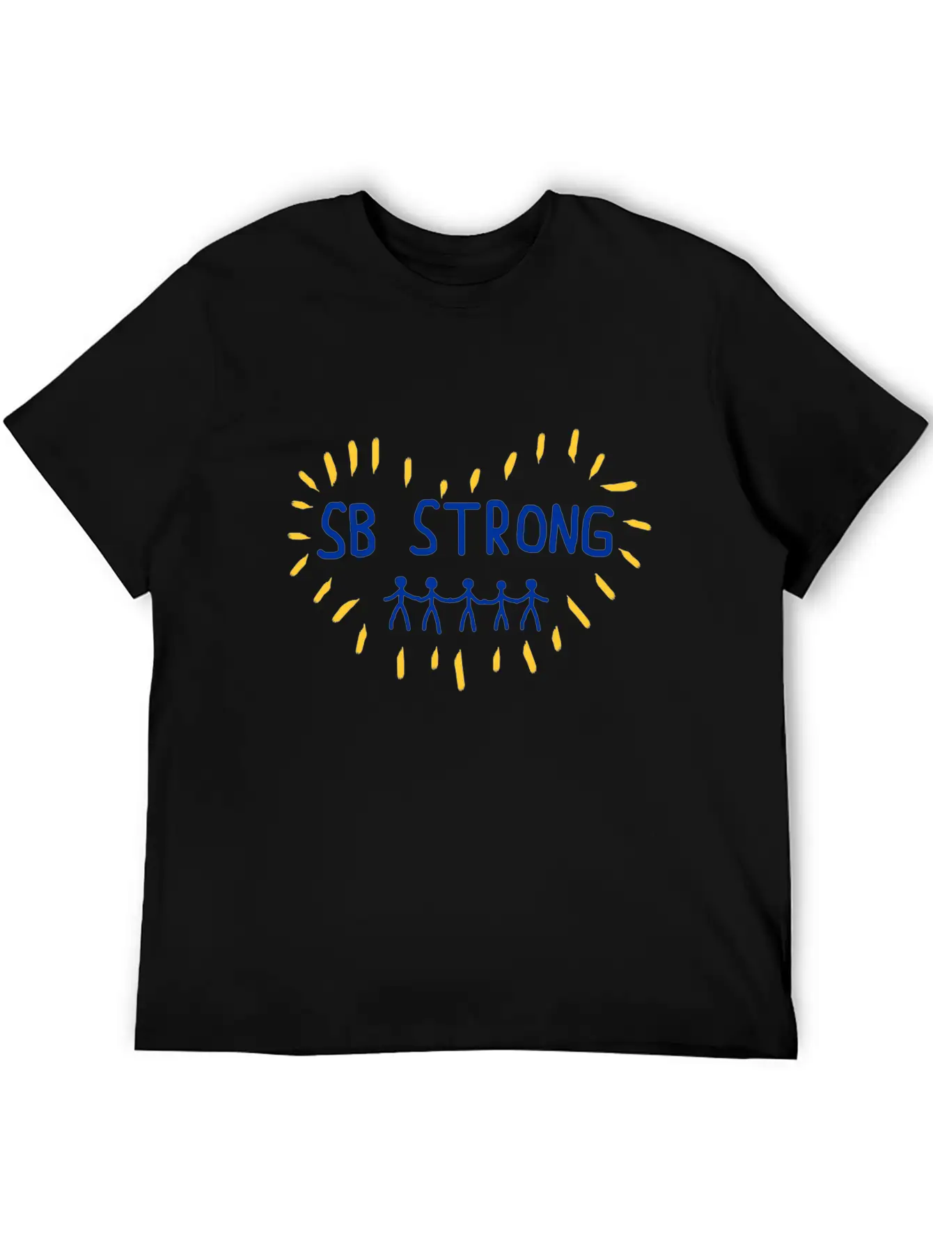 SANTA BARBARA STRONG Essential Cotton Tee For Daily Outfits – Unisex Style