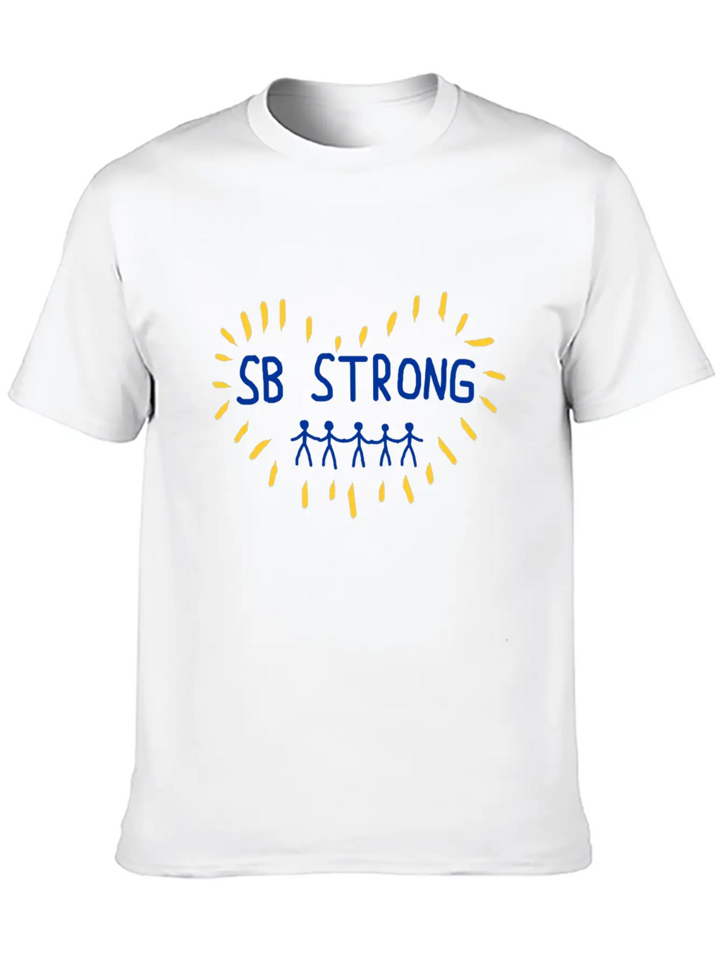 SANTA BARBARA STRONG Essential Cotton Tee For Daily Outfits – Unisex Style