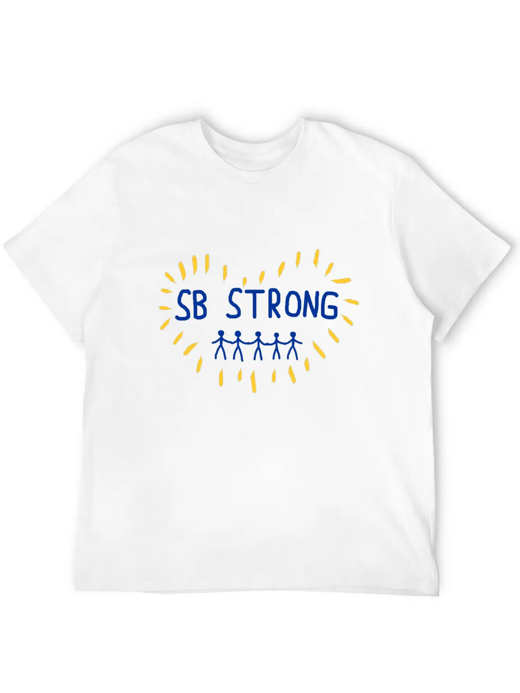 SANTA BARBARA STRONG Essential Cotton Tee For Daily Outfits – Unisex Style