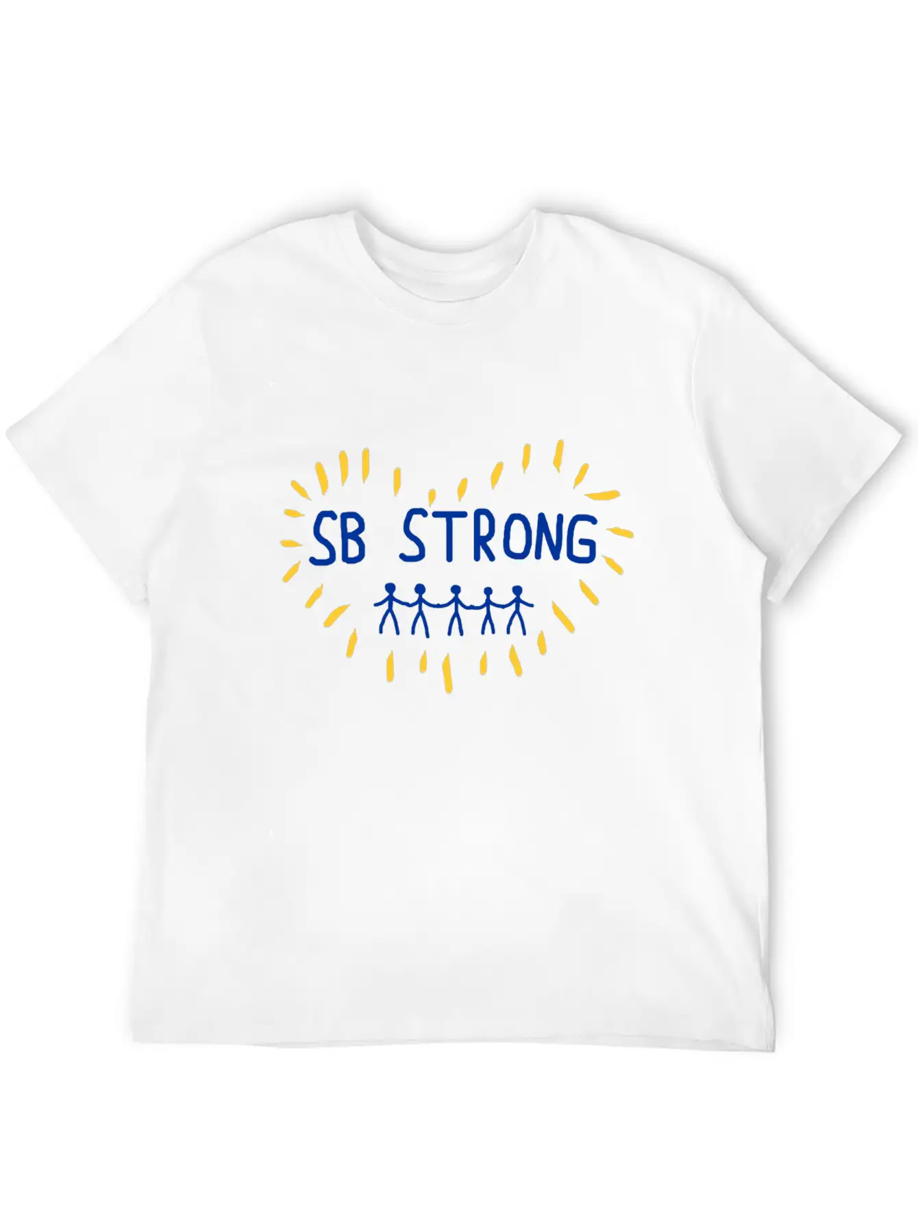 SANTA BARBARA STRONG Essential Cotton Tee For Daily Outfits – Unisex Style