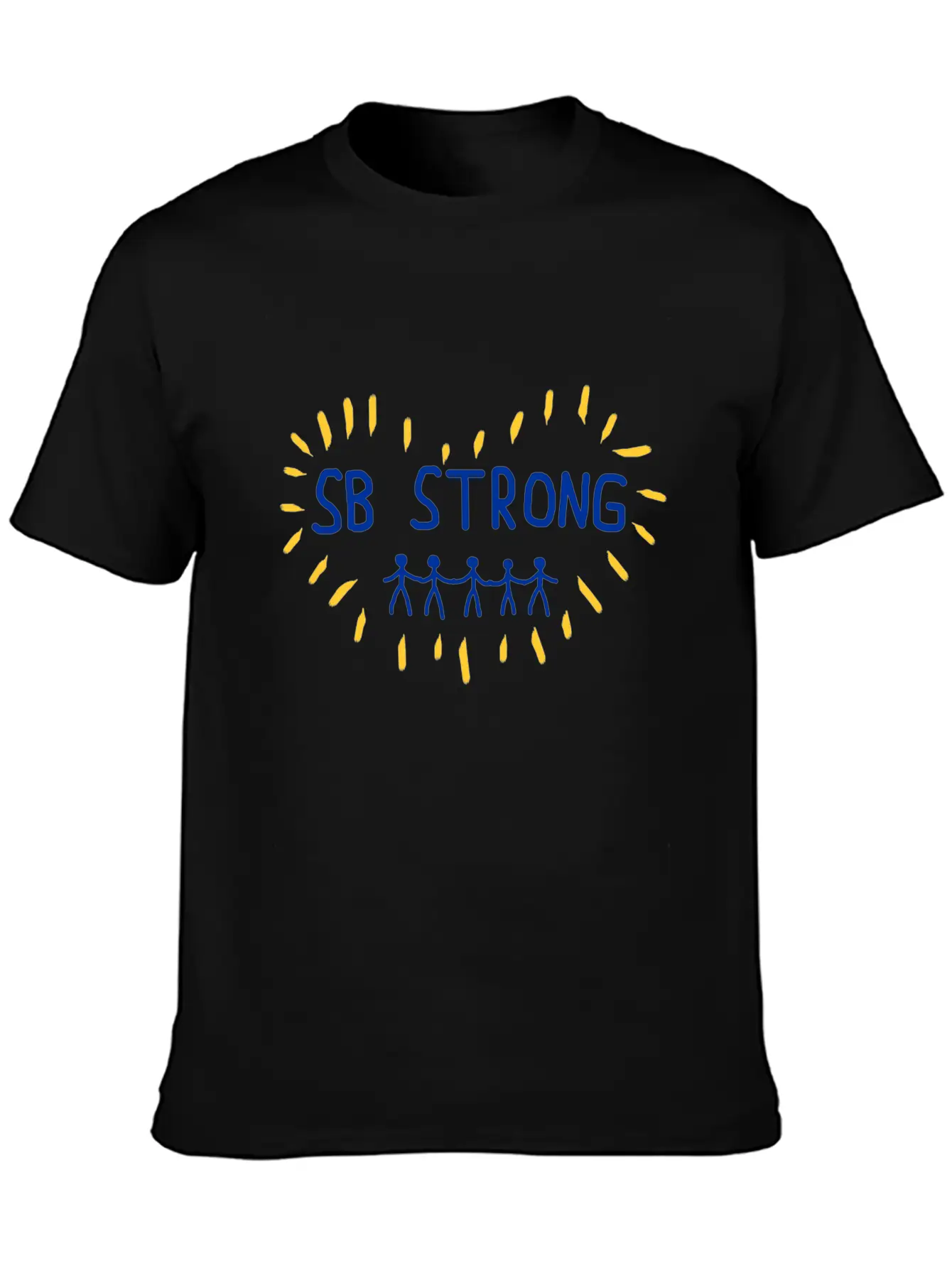 SANTA BARBARA STRONG Essential Cotton Tee For Daily Outfits – Unisex Style