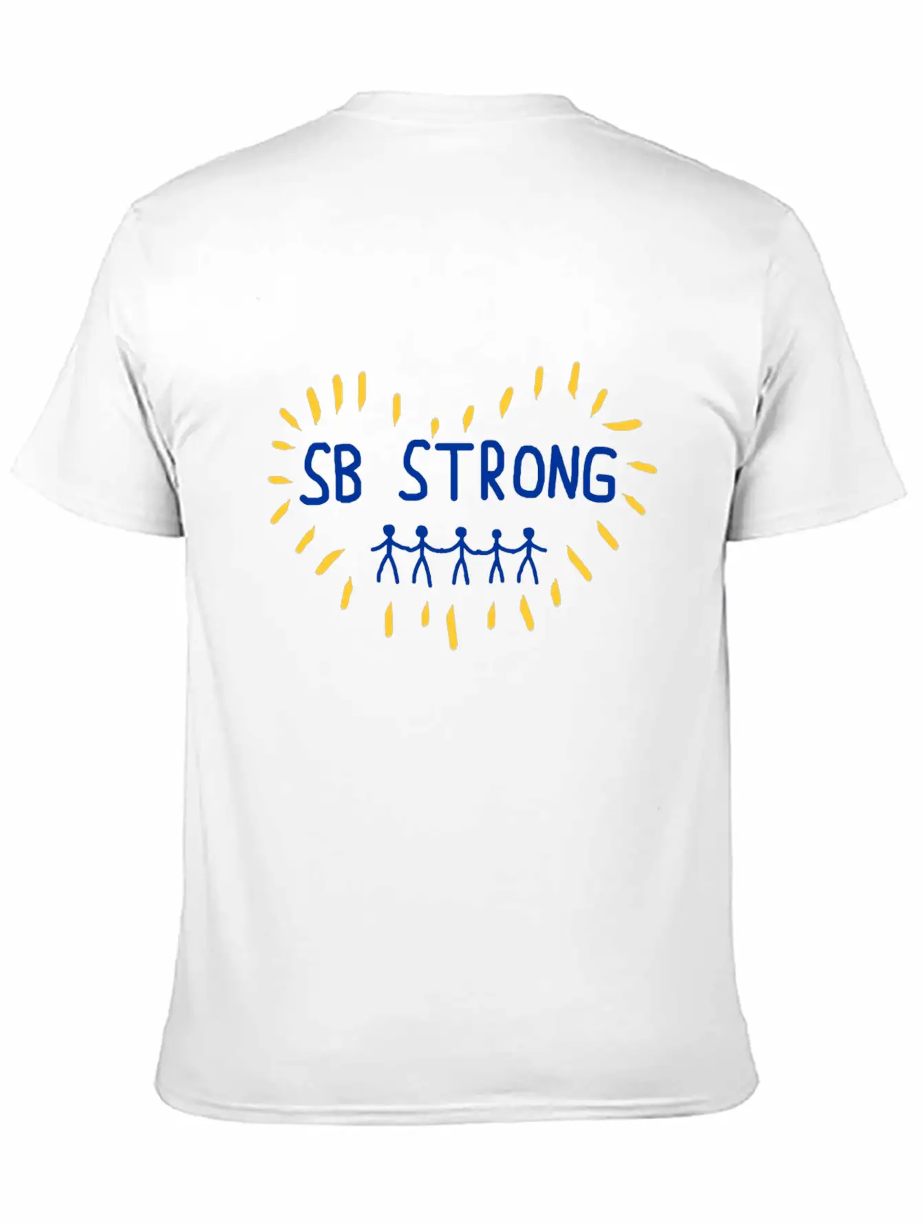 SANTA BARBARA STRONG Essential Cotton Tee For Daily Outfits – Unisex Style