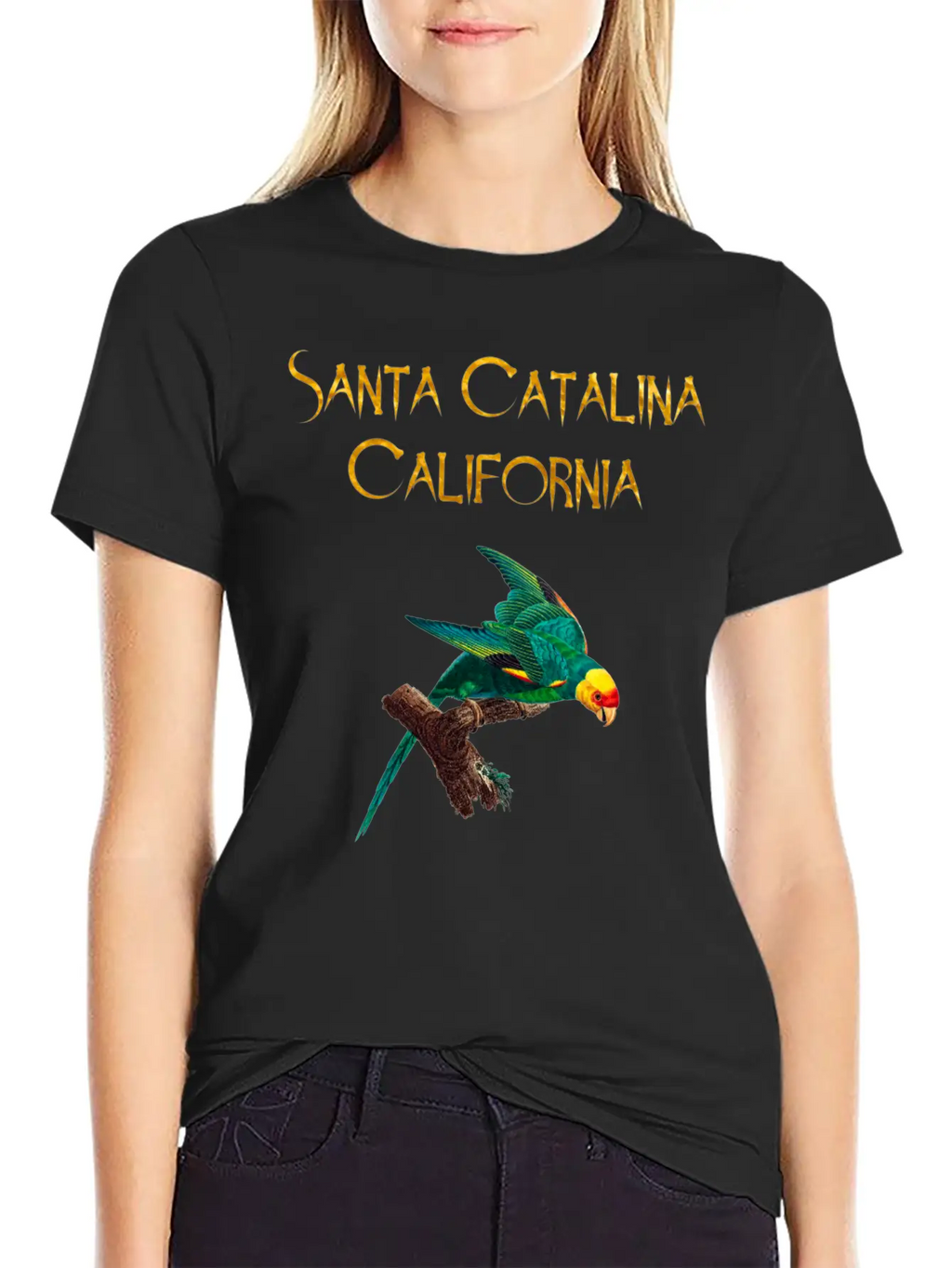 Santa Catalina California Stylish Everyday T-Shirt – Unisex Basic Cotton Tee