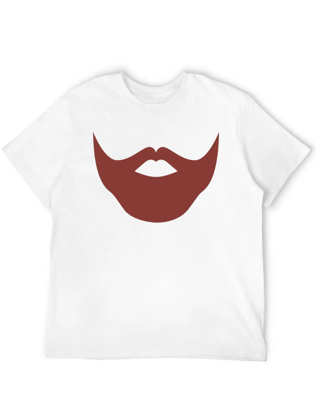 Santa Claus Full Beard Hipster Face Mouth Protect Unisex Casual T-Shirt – Clean Design For Daily Comfort