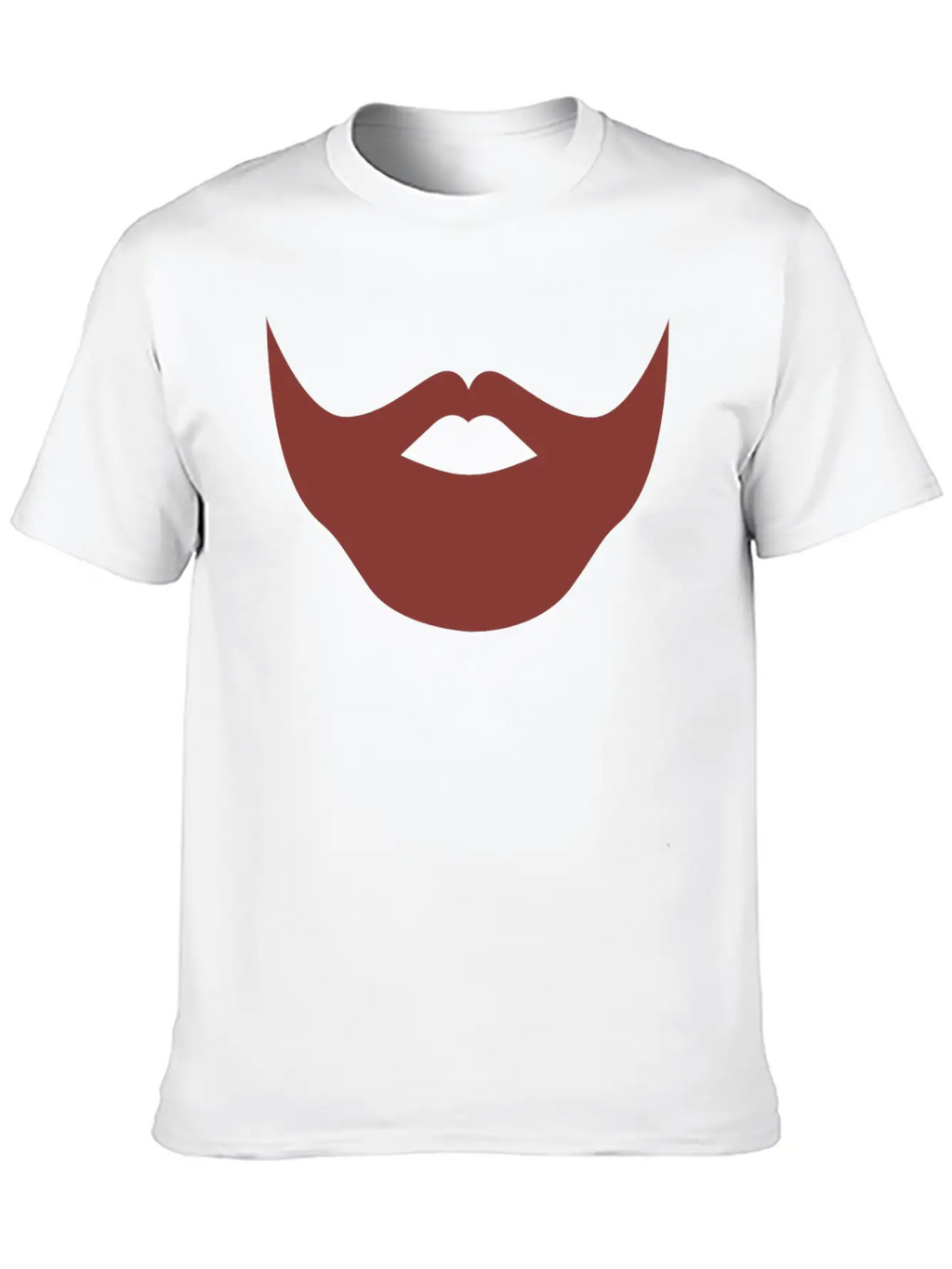 Santa Claus Full Beard Hipster Face Mouth Protect Unisex Casual T-Shirt – Clean Design For Daily Comfort