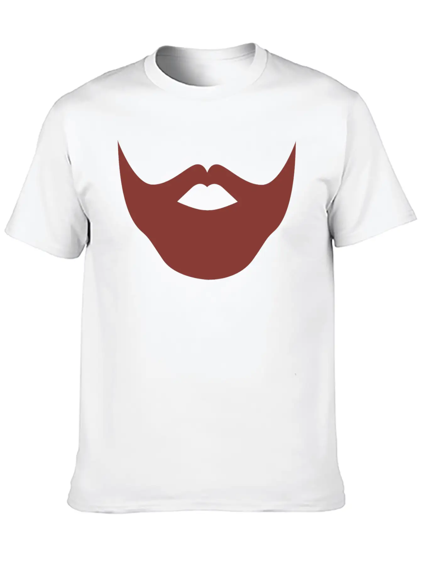 Santa Claus Full Beard Hipster Face Mouth Protect Unisex Casual T-Shirt – Clean Design For Daily Comfort