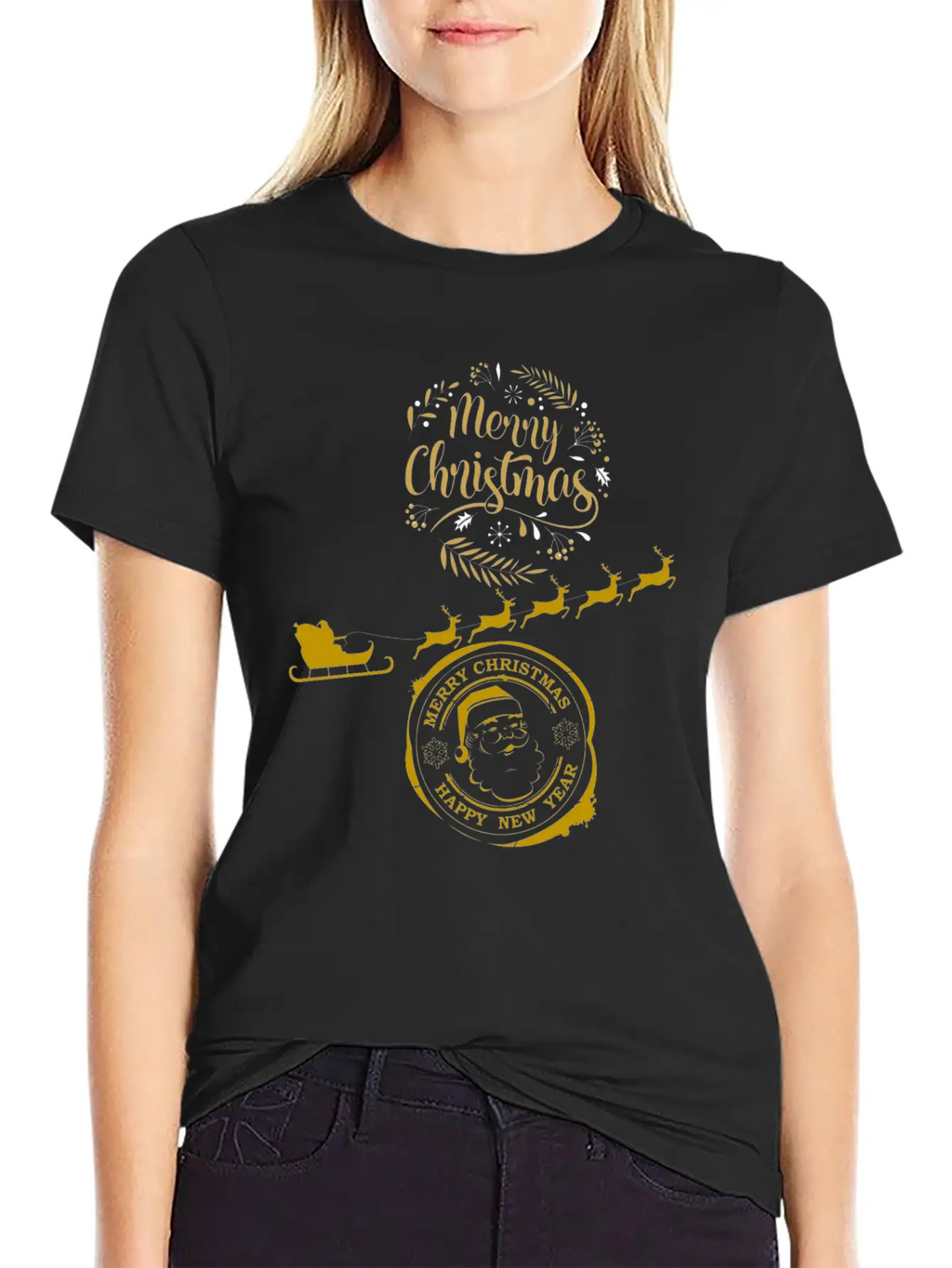 Santa11 Classic Cotton Tee – Unisex Comfort For Any Season