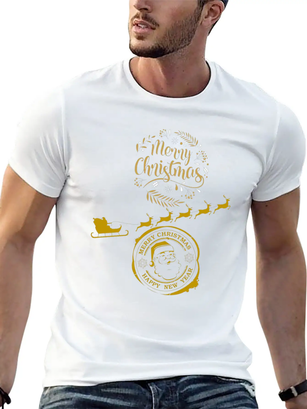 Santa11 Classic Cotton Tee – Unisex Comfort For Any Season