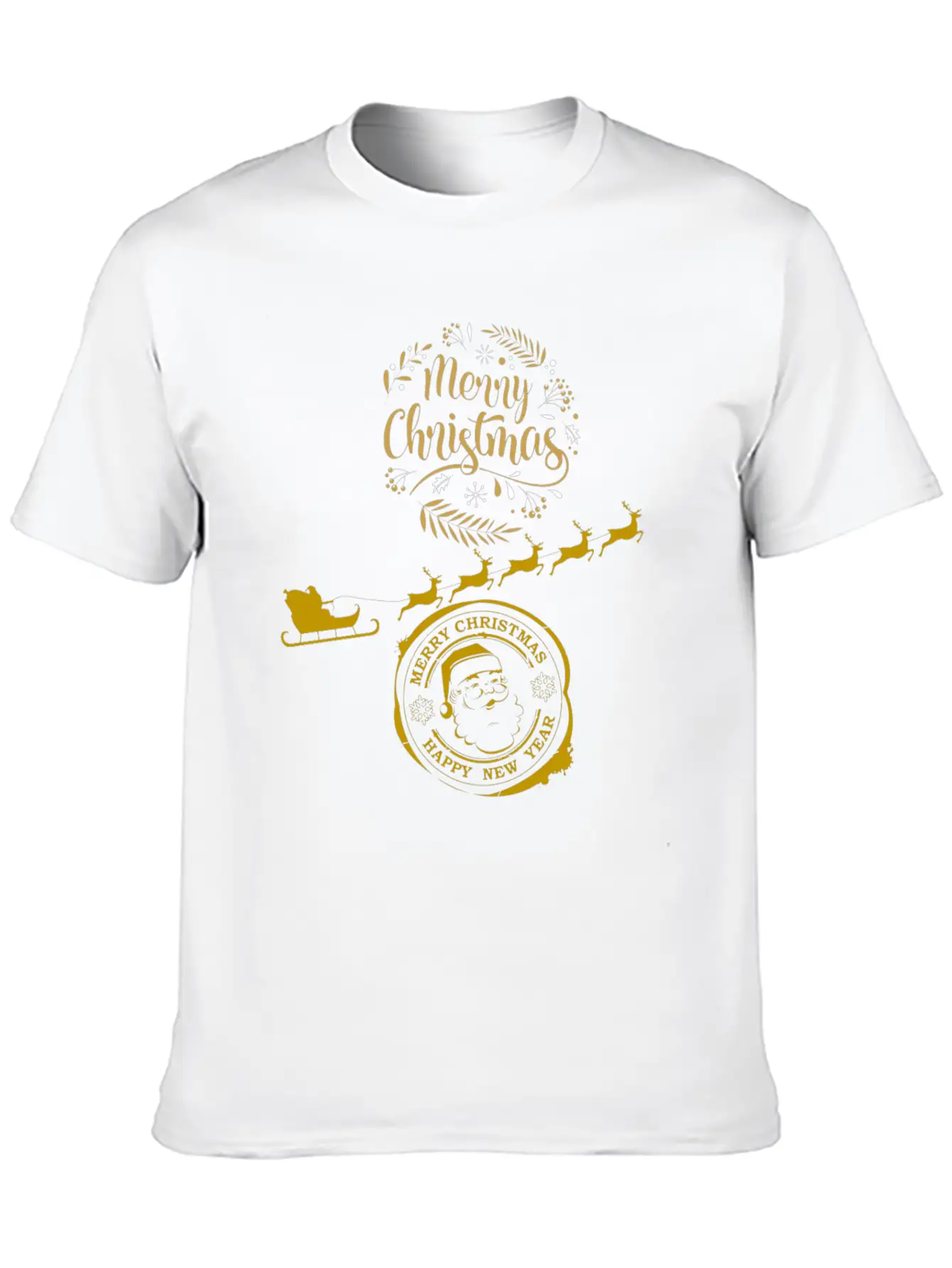 Santa11 Classic Cotton Tee – Unisex Comfort For Any Season