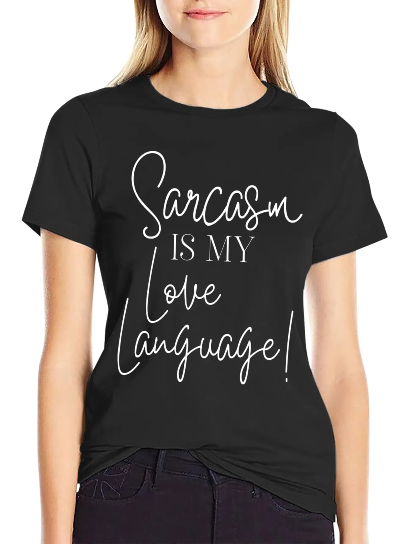 Sarcasm Is My Love Language Stylish Everyday T-Shirt – Unisex Basic Cotton Tee