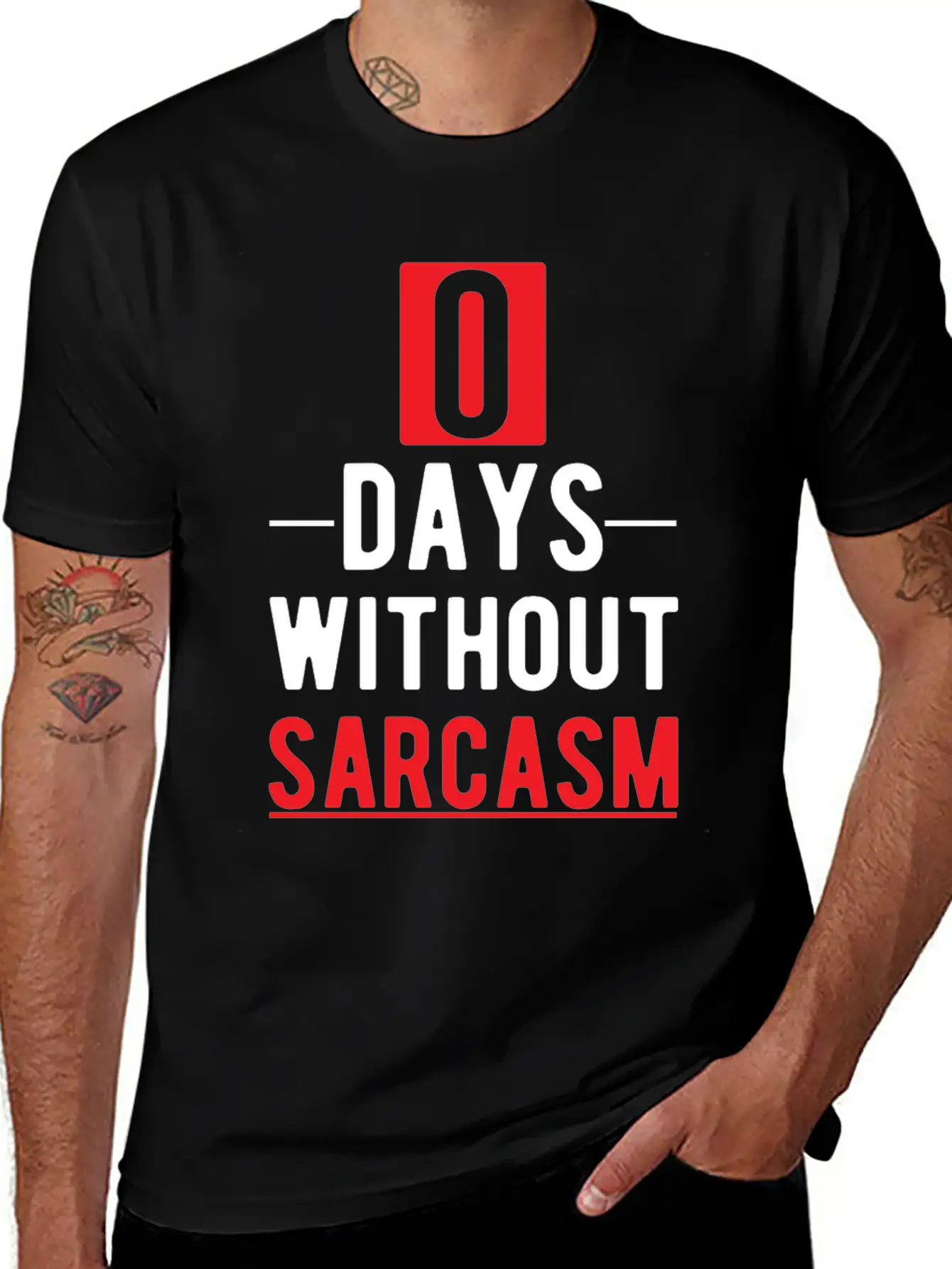 Sarcastic Dad Funny Sarcasm Timeless Short Sleeve Tee – Comfy And Minimalist Design