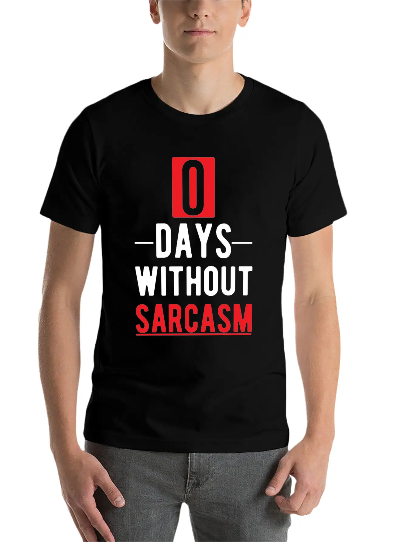 Sarcastic Dad Funny Sarcasm Timeless Short Sleeve Tee – Comfy And Minimalist Design