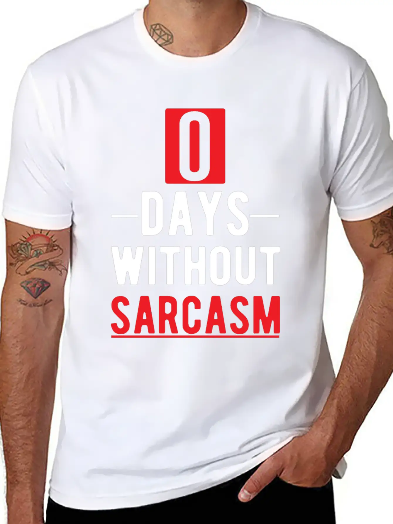 Sarcastic Dad Funny Sarcasm Timeless Short Sleeve Tee – Comfy And Minimalist Design