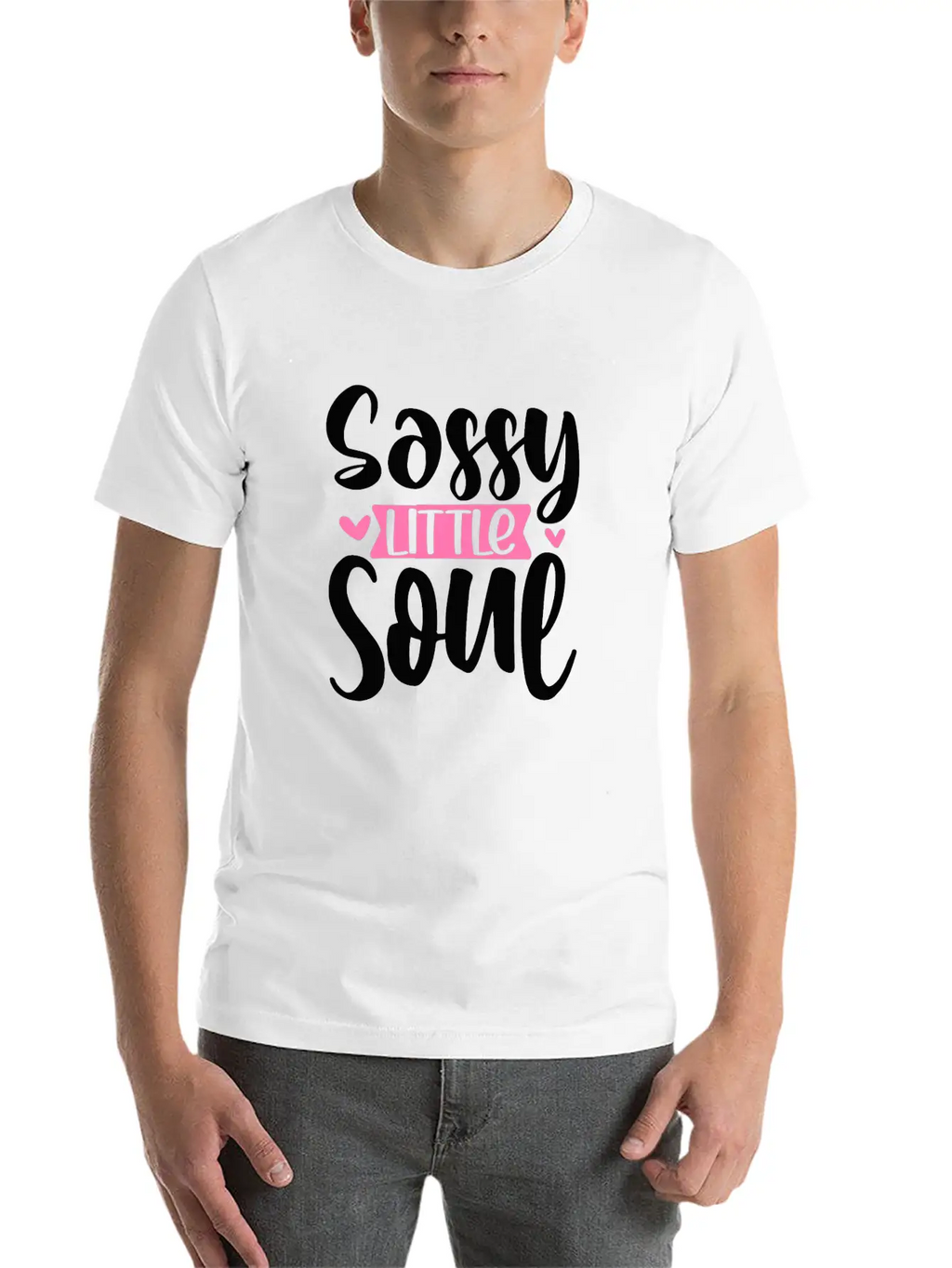 Sassy Little Soul Basic Graphic T-Shirt – Daily Comfort In Soft Cotton