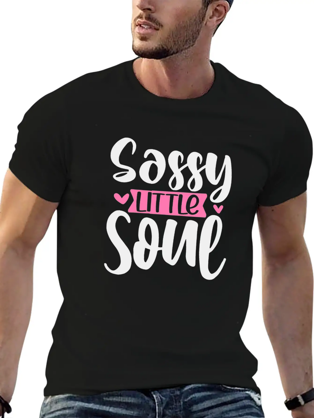 Sassy Little Soul Basic Graphic T-Shirt – Daily Comfort In Soft Cotton