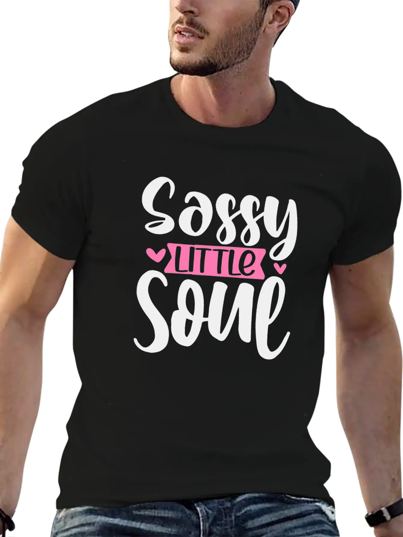 Sassy Little Soul Basic Graphic T-Shirt – Daily Comfort In Soft Cotton