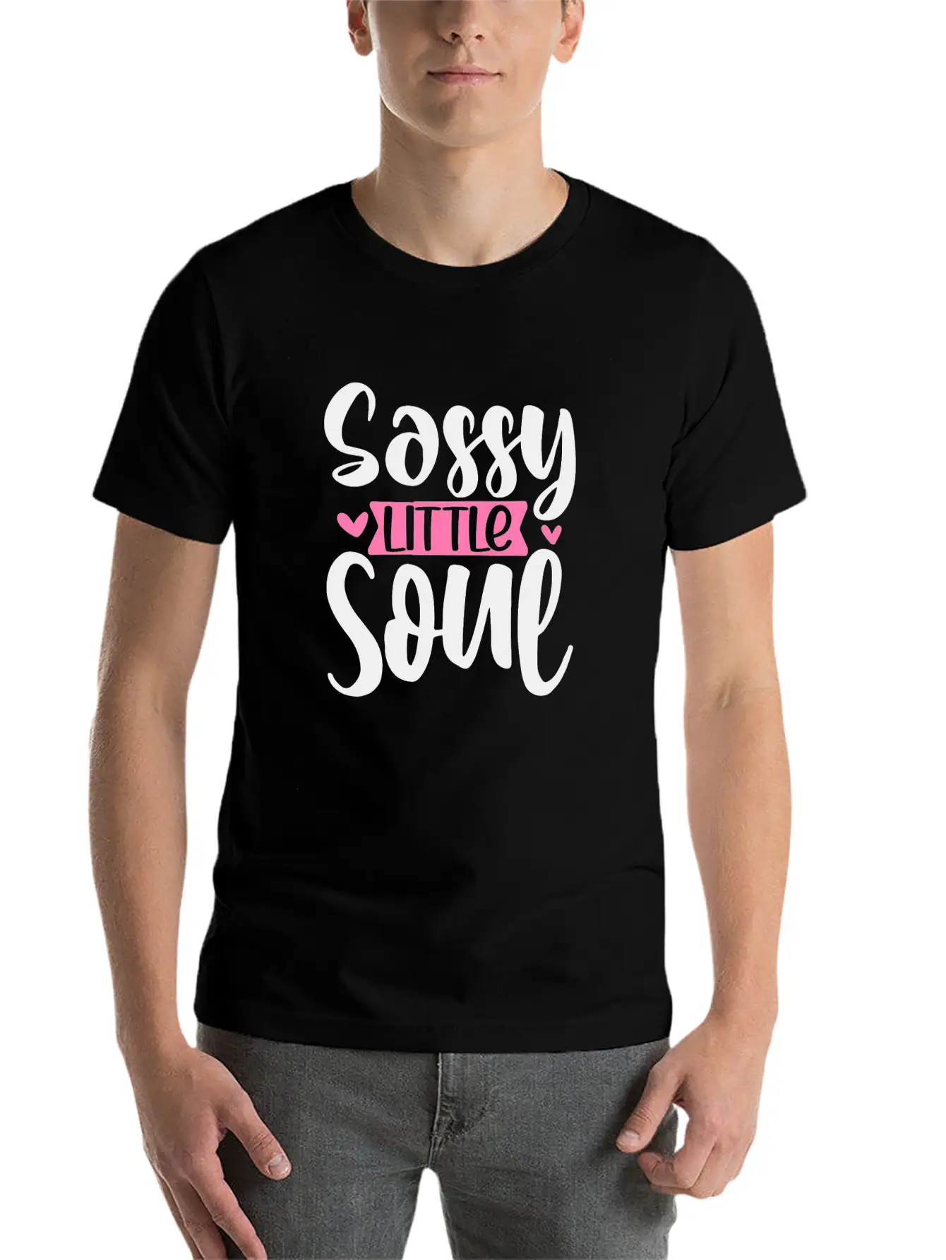Sassy Little Soul Basic Graphic T-Shirt – Daily Comfort In Soft Cotton